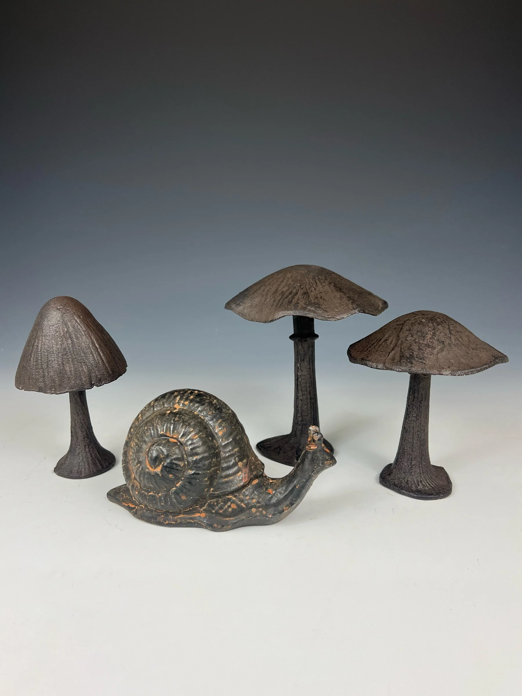 Cottage Core Cast Iron Snail