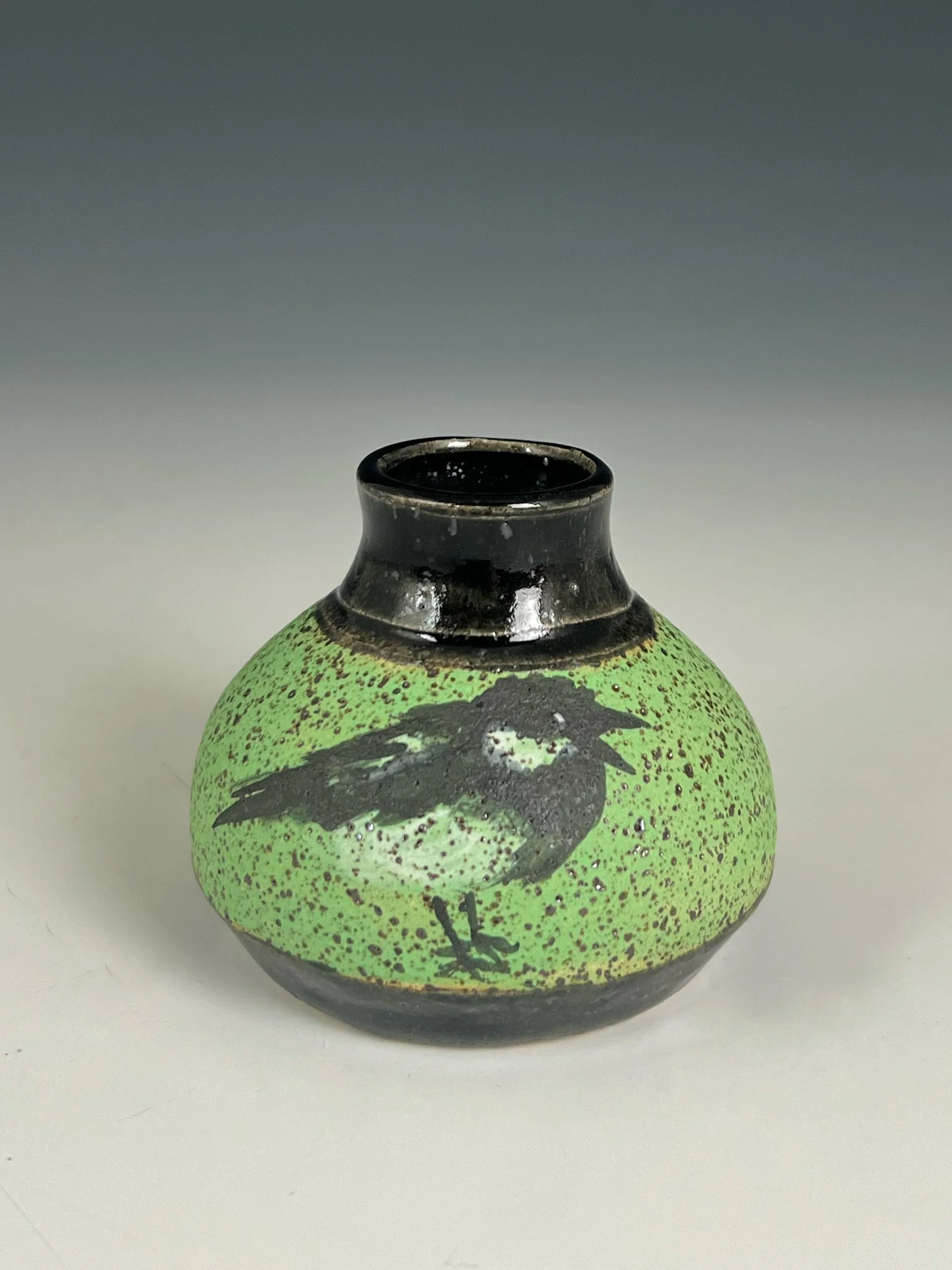 Bird Budvase Green Speckle.jpg