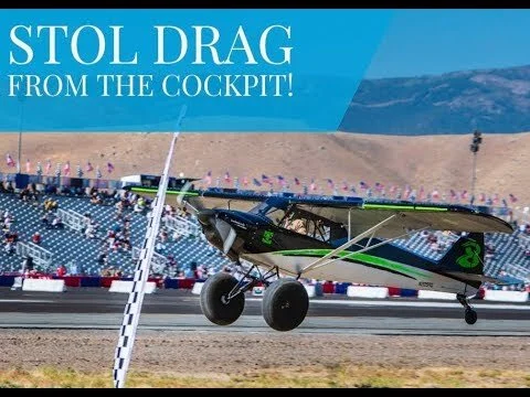 STOL Drag from the cockpit at Reno