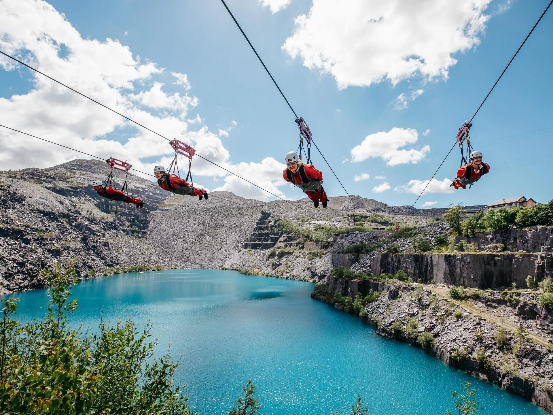 Zip World, North Wales