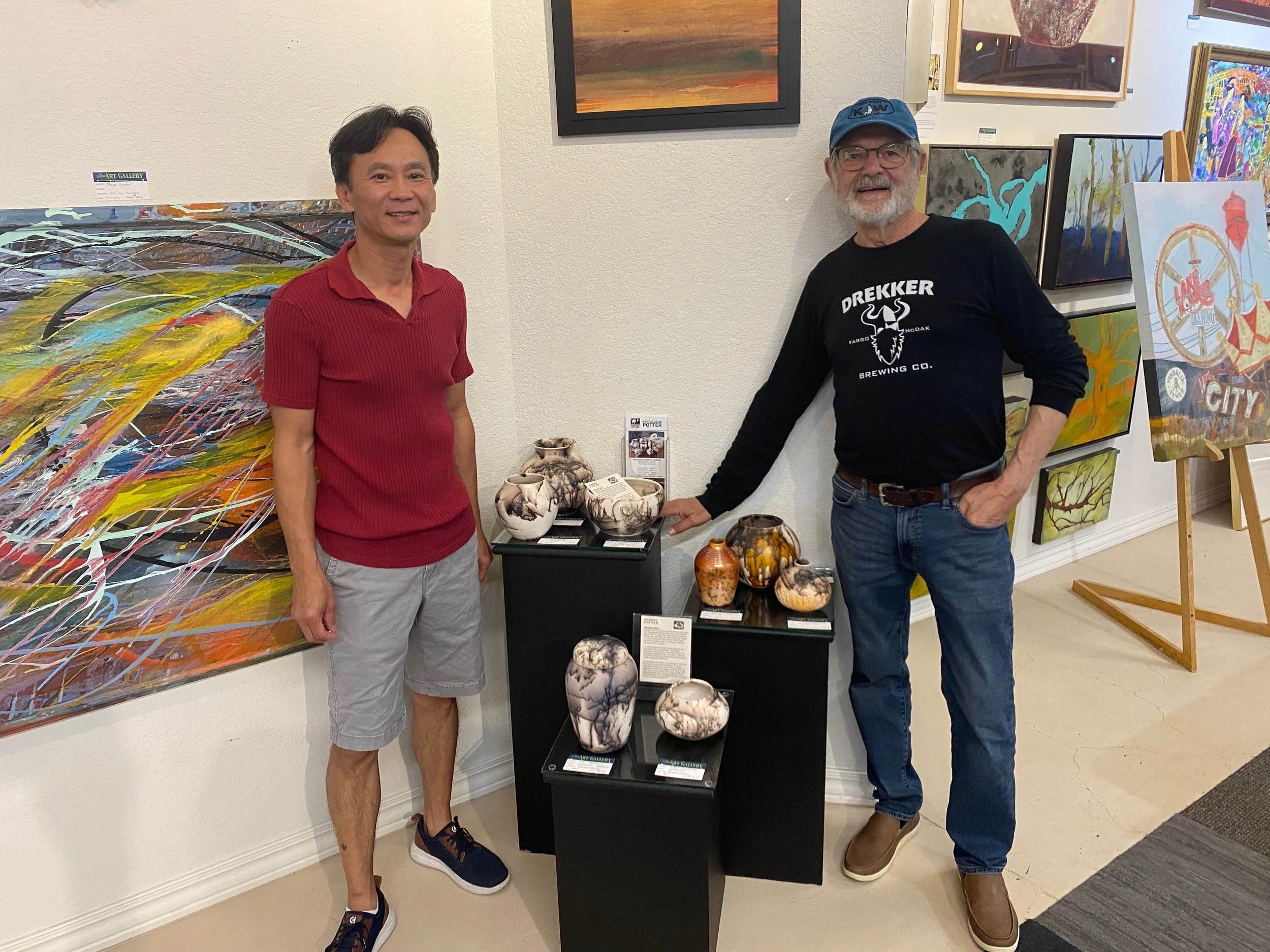 Khanh Tran and Ken Maddux