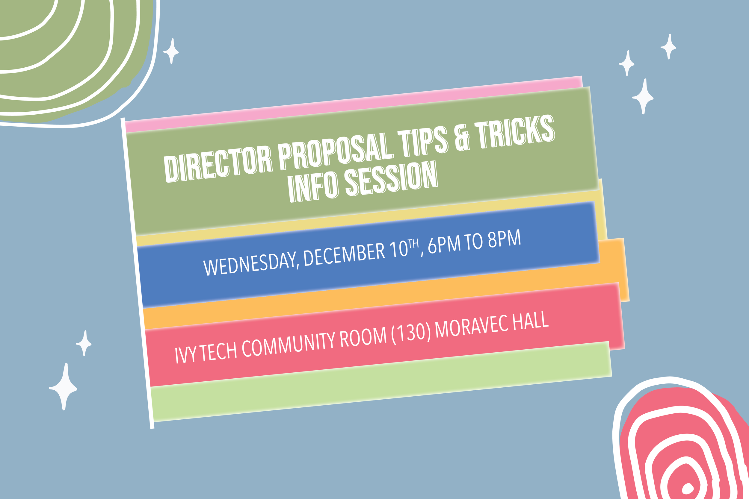 Director Proposal Tips & Tricks Info Session