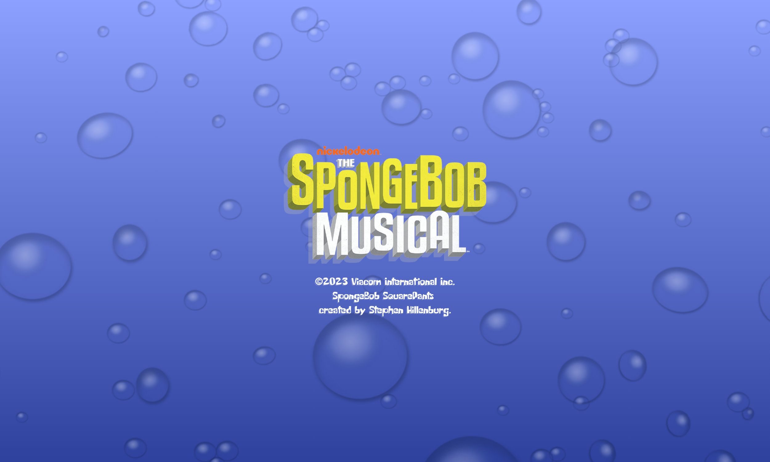 The SpongeBob Musical