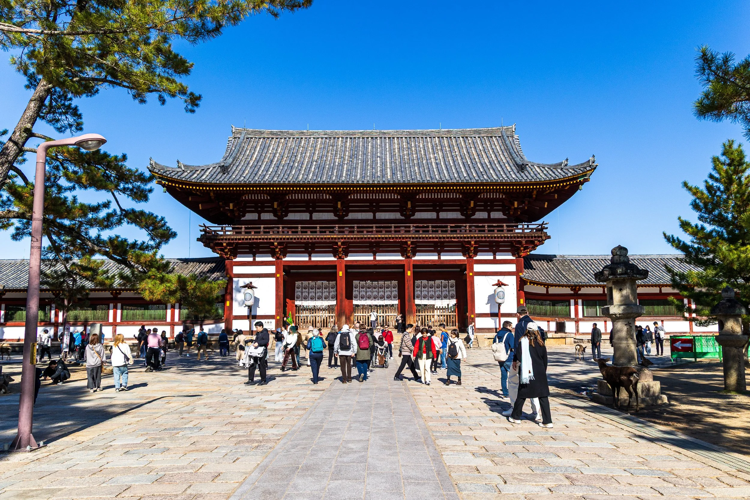 Chūmon (Middle Gate) of the Tōdai-ji temple complex