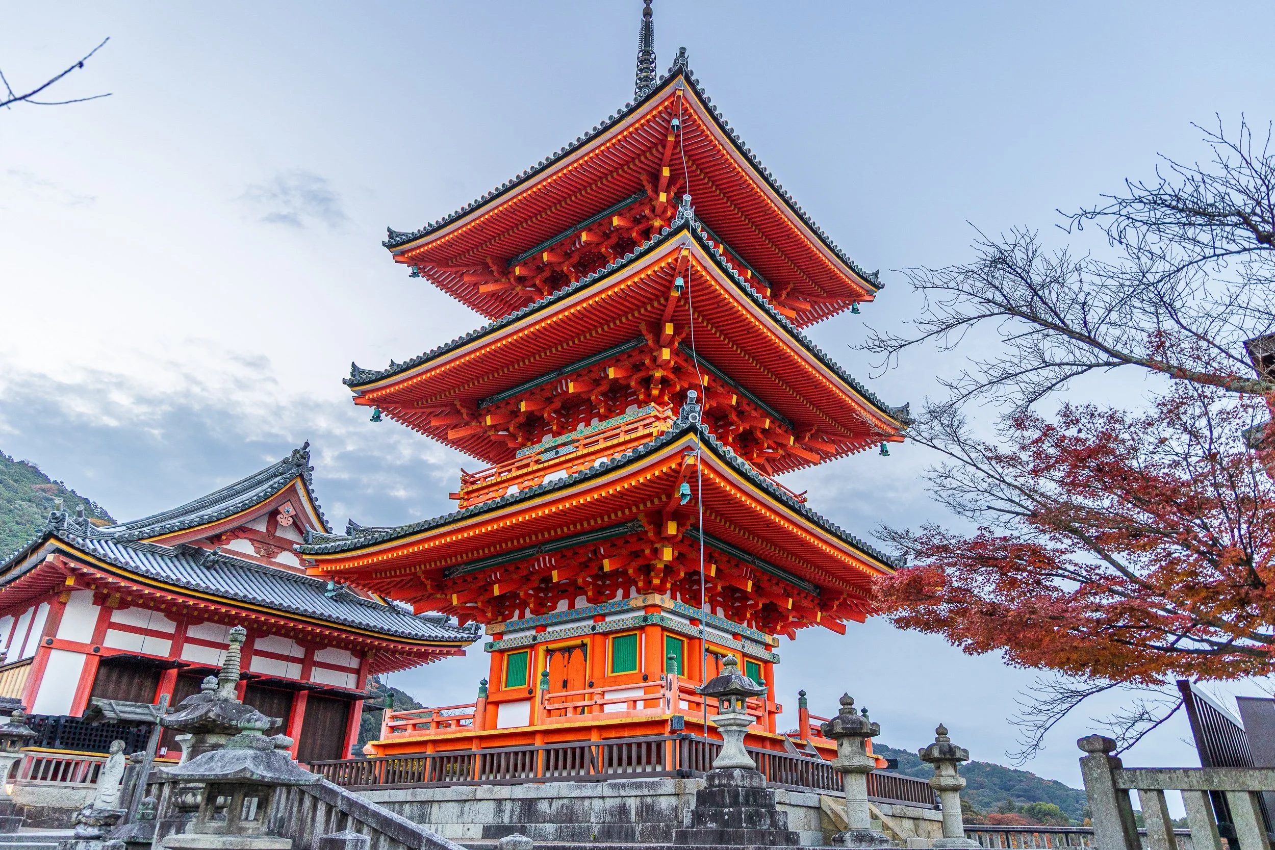 Sanjunoto (Three-Story Pagoda)