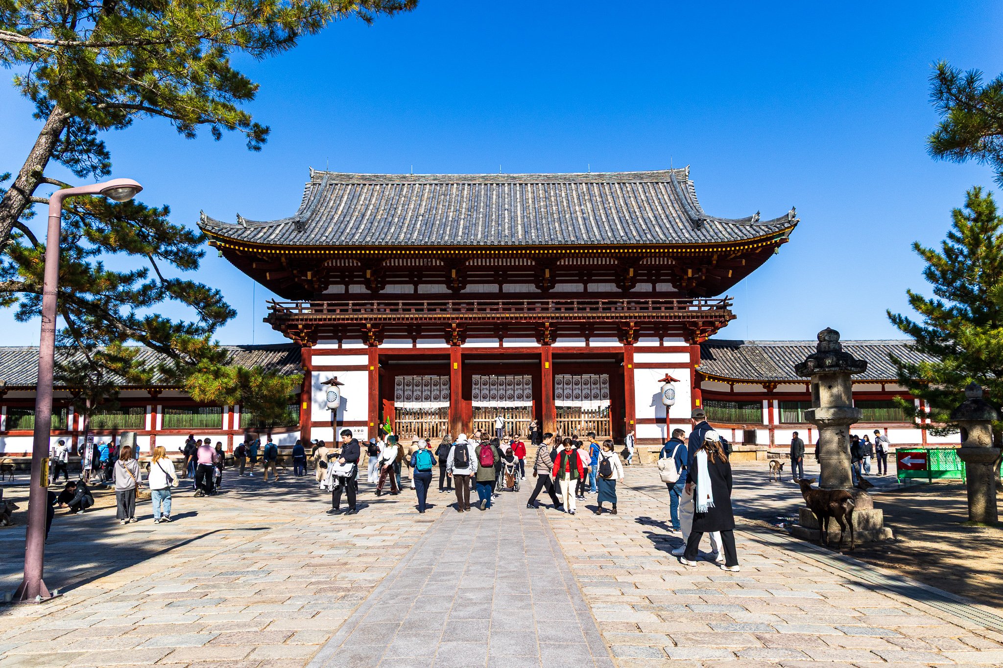Chūmon (Middle Gate) of the Tōdai-ji temple complex