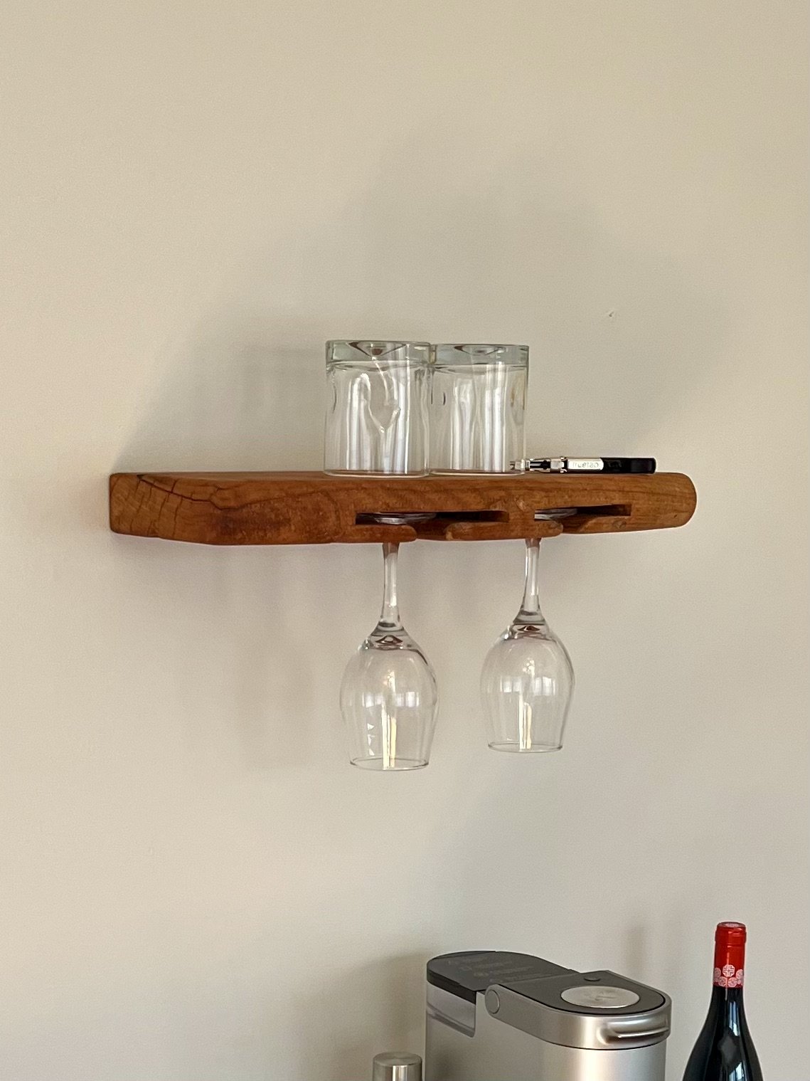 Floating Wine Rack