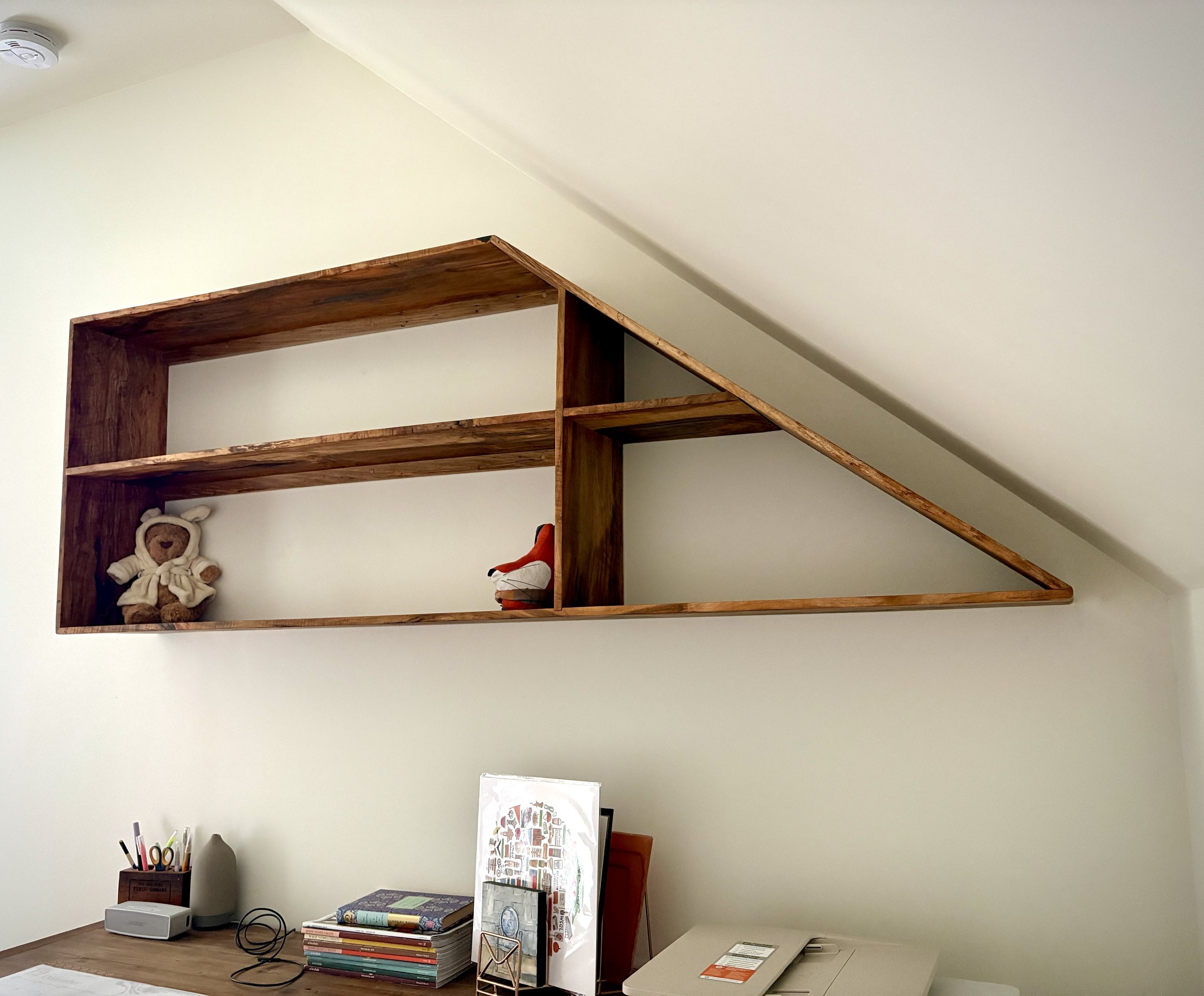 Custom Maple Angle Shelf