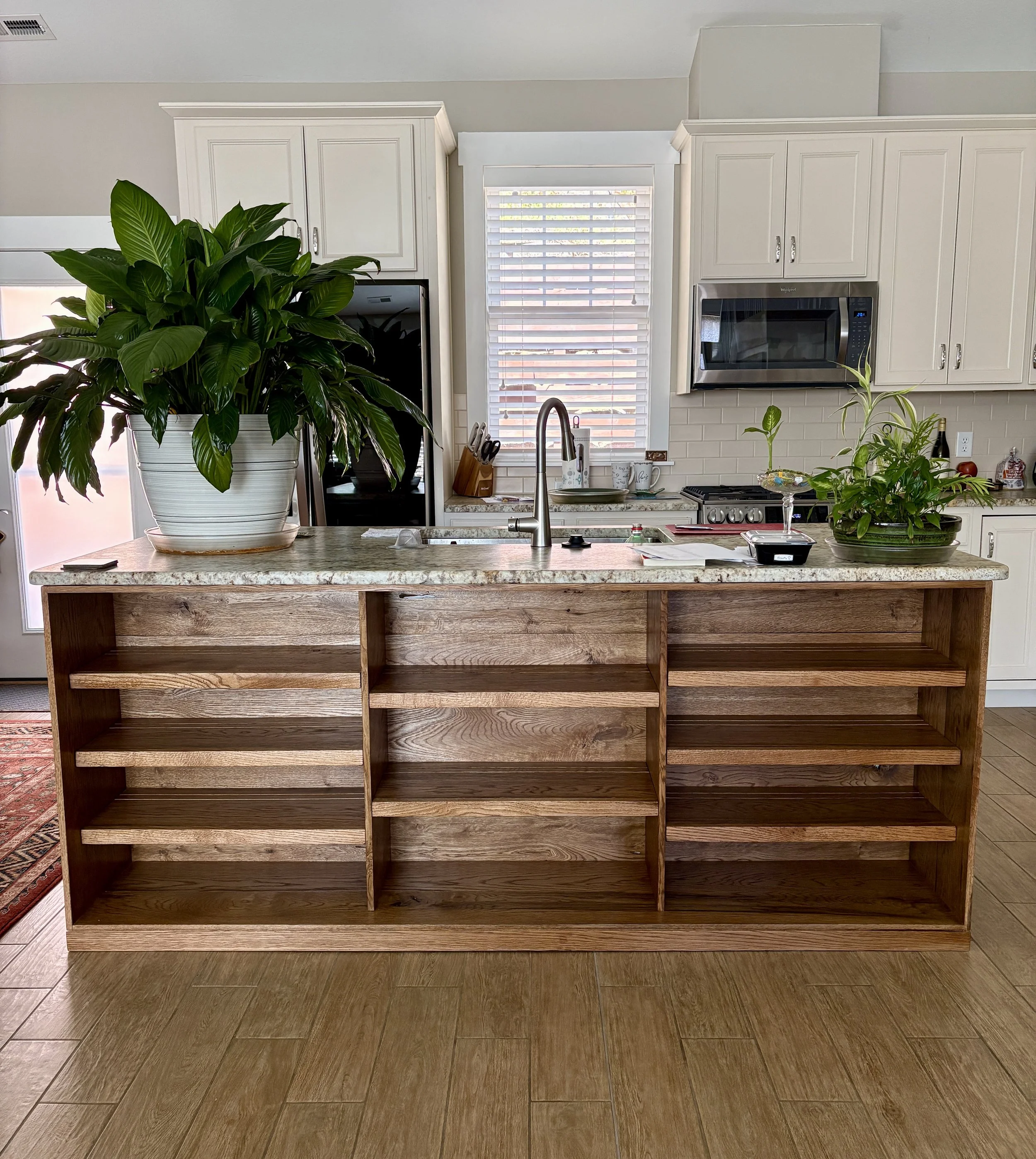 Custom White Oak Cabinet