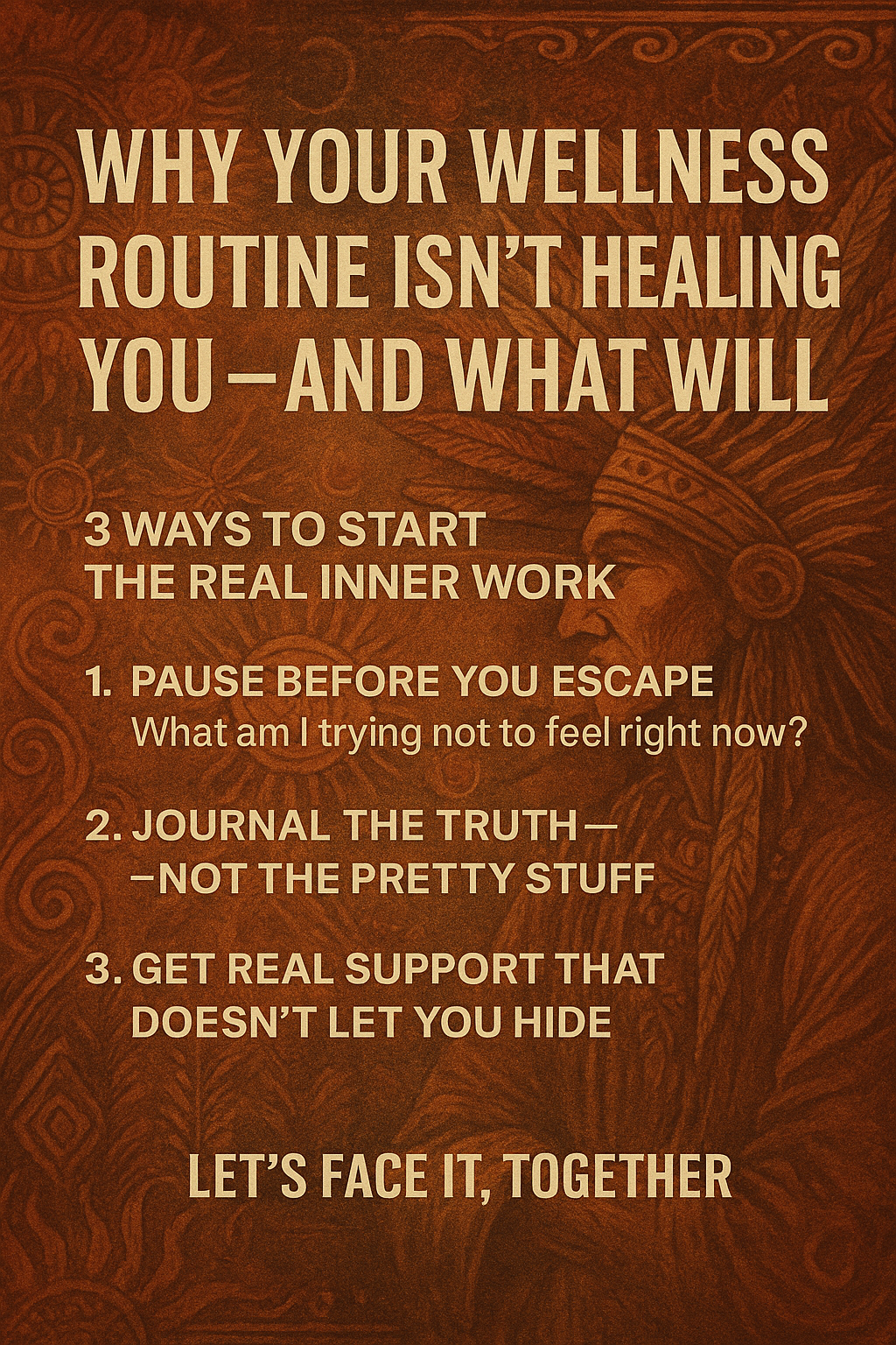 Why Your Wellness Routine Isn’t Healing You – And What Will