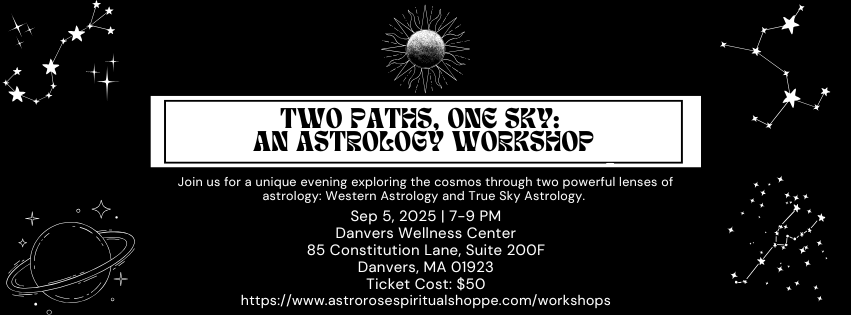 Two Paths, One Sky: An Astrology Workshop