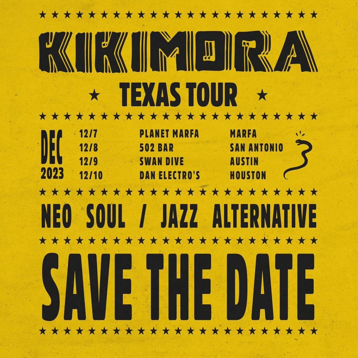 Sunday December 10th 8PM

Neo Soul / Jazz Alternative

@kikimoramusic