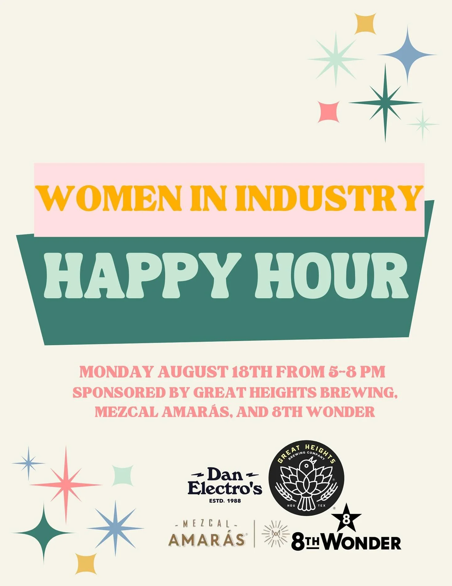 Who run the world???
GIRLS!!!!
Join us on August 18th (and every third Monday, every month) for our Women in Service and Hospitality Networking Happy Hour!
We do these the third Monday of every month to help women in our industry showcase their s
