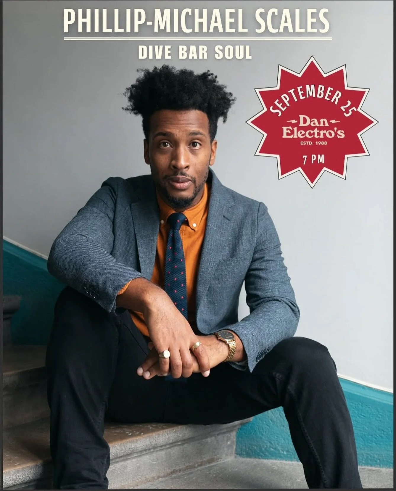 SEPTEMBER 25
Phillip-Michael Scales brings his “Dove Bar Soul” to our little award winning Dive Bar!!
BUY YOUR TICKETS TODAY!!
https://www.stubwire.com/e/36420/phillipmichaelscales/danelectros/