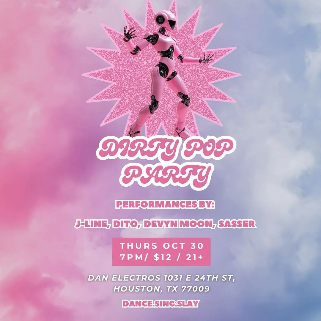 October 30th 💄
Come hear the best local indie pop acts while the DJ spins pop hits from the 90s/2000s in between acts. Dance. Sing. Slay.
@jlinemusic
@ditodelirium
@devynmoonn
@sasserofficial
Buy Your Tickets Today!!
https://www.stubwire.com/e/3