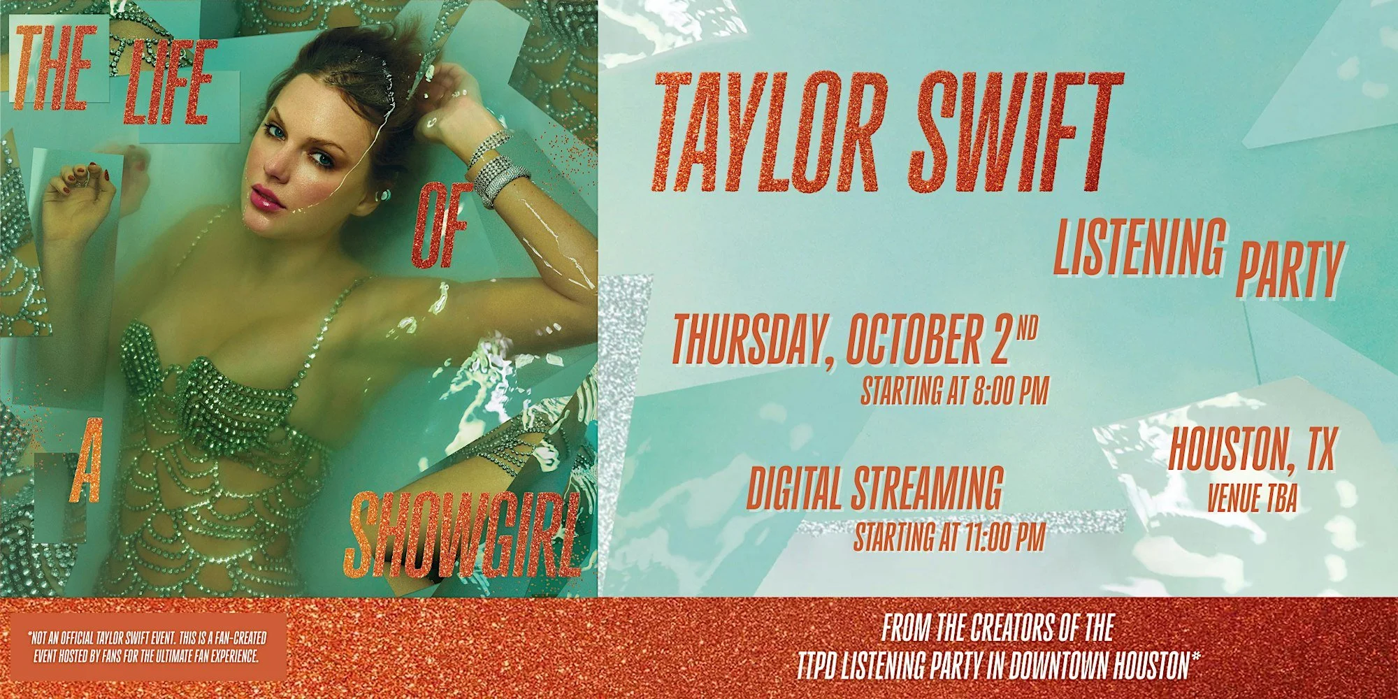 Thirsty Thursdays! Taylor Swift Listening Party