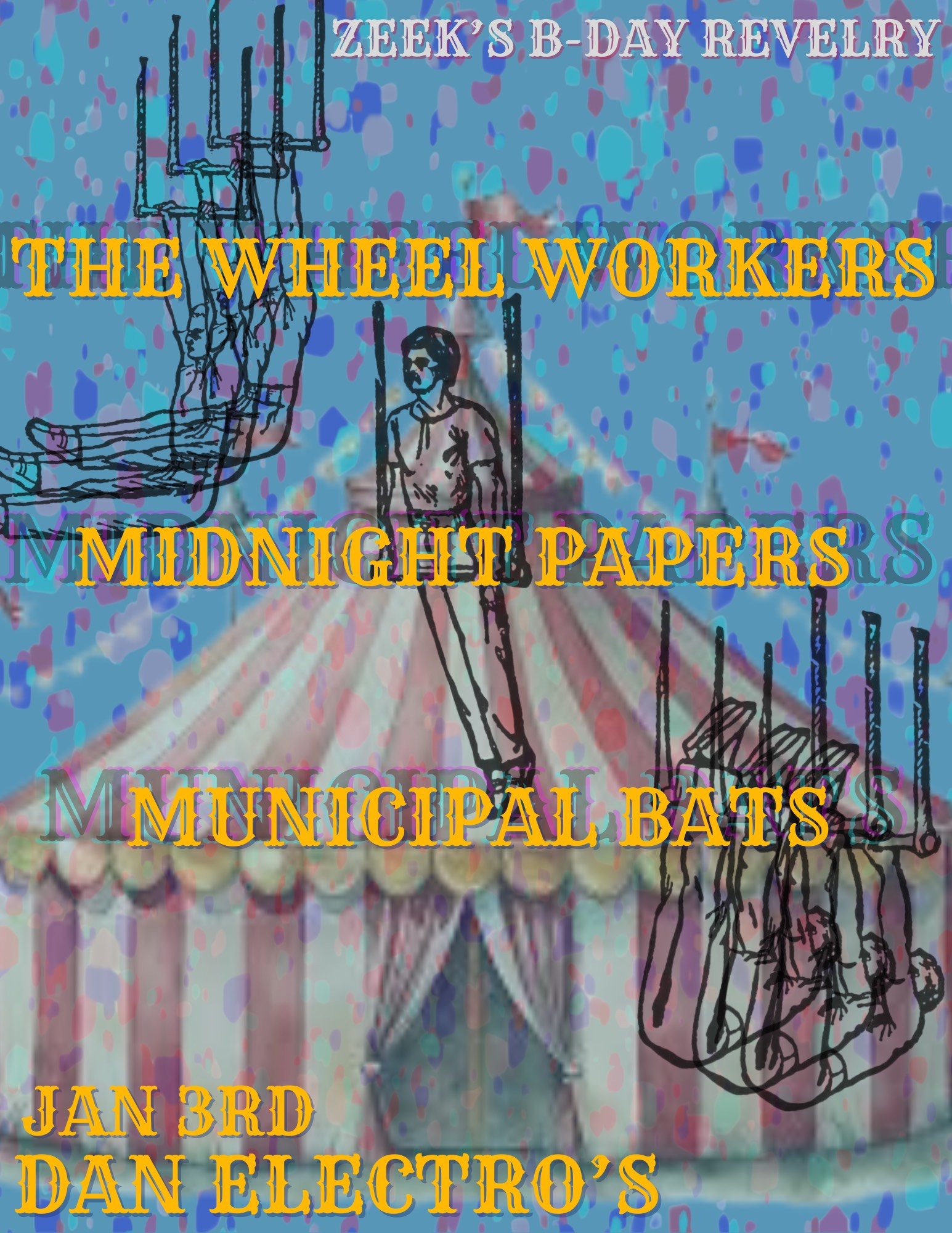 The Wheel Workers, Midnight Papers, Municipal Bats