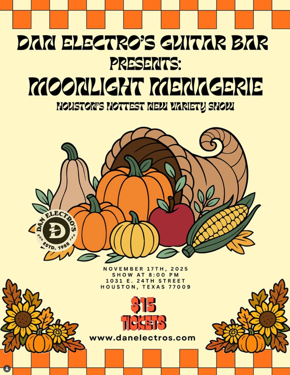 Moonlight Menagerie Variety Show