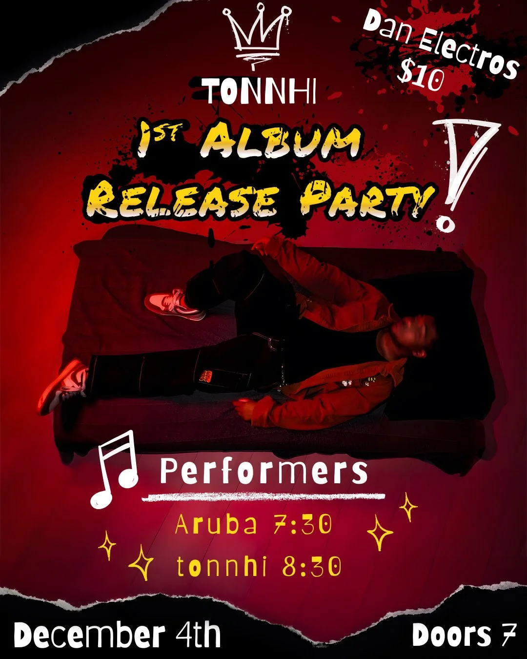 Thirsty Thursday! Tonnhi's First Album Release Party