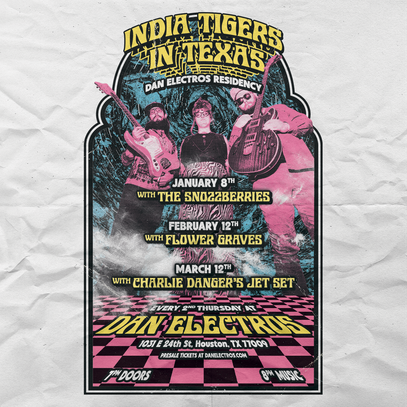 Thirsty Thursday! India Tigers in Texas w The Snozzberries