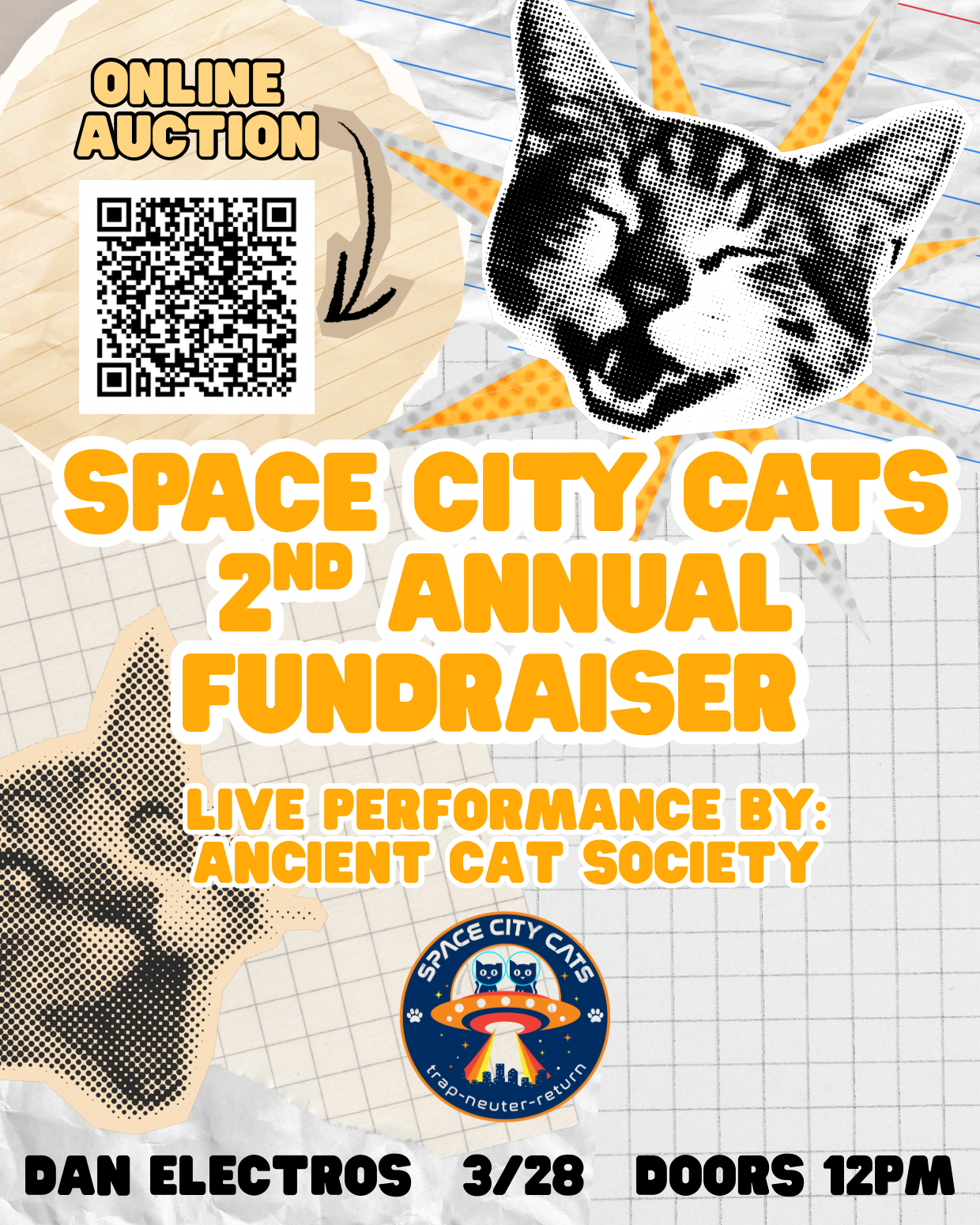 Space City Cats We Can Do Better 2nd Annual Fundraiser