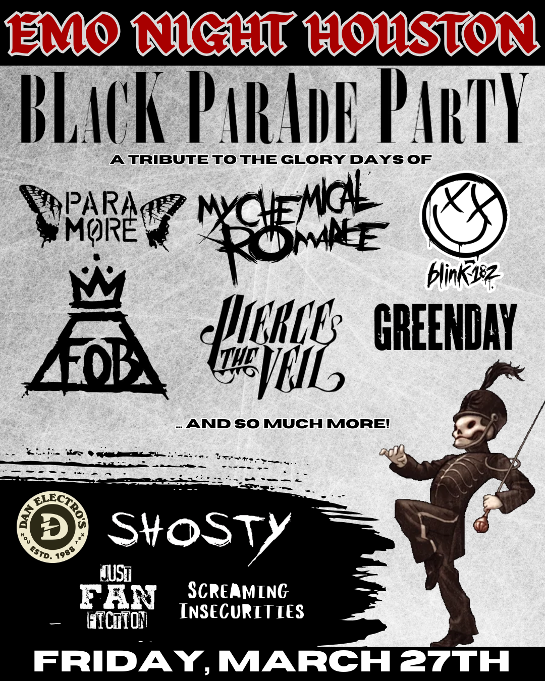 Emo Night HTX: Black Parade Party