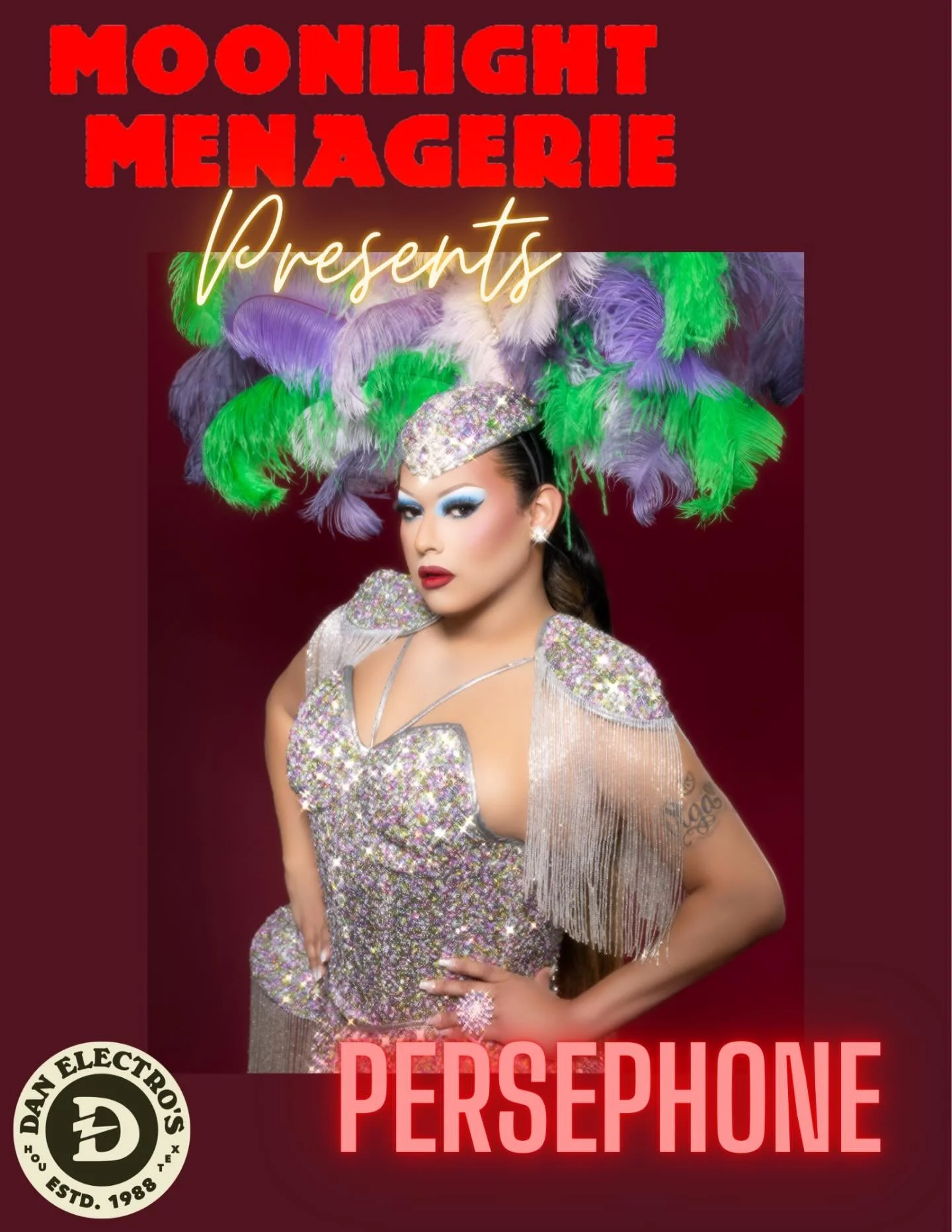 The Queen of the Underworld is back for another show blooming with talented performers!

Come out Monday March 16th @ 8pm to see @persephonequeenxo host the MOONLIGHT MENAGERIE VARIETY SHOW!

Stay tuned for an announcement for the full lineup and a s