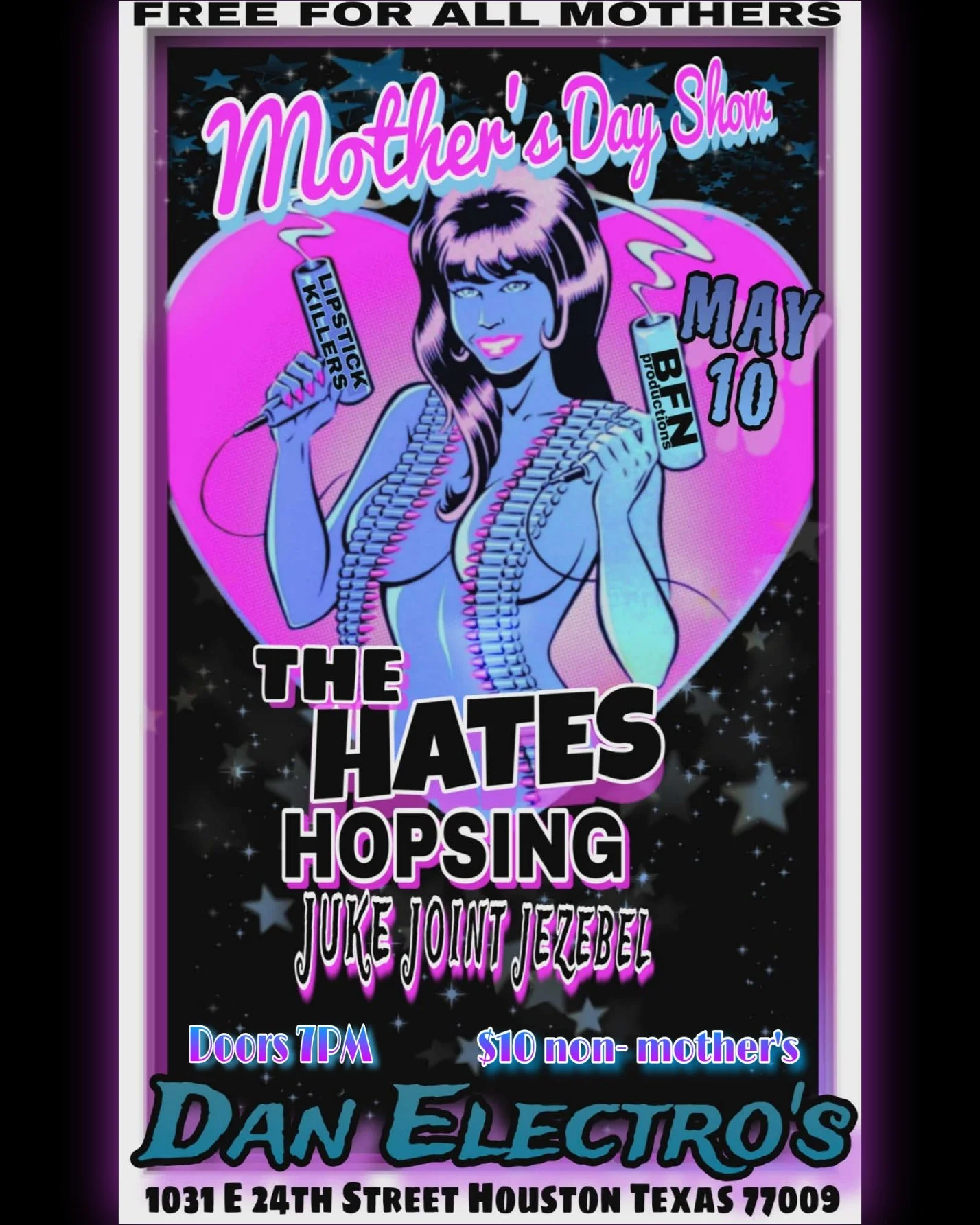 Honky Tonk Punk Mother's Day Show