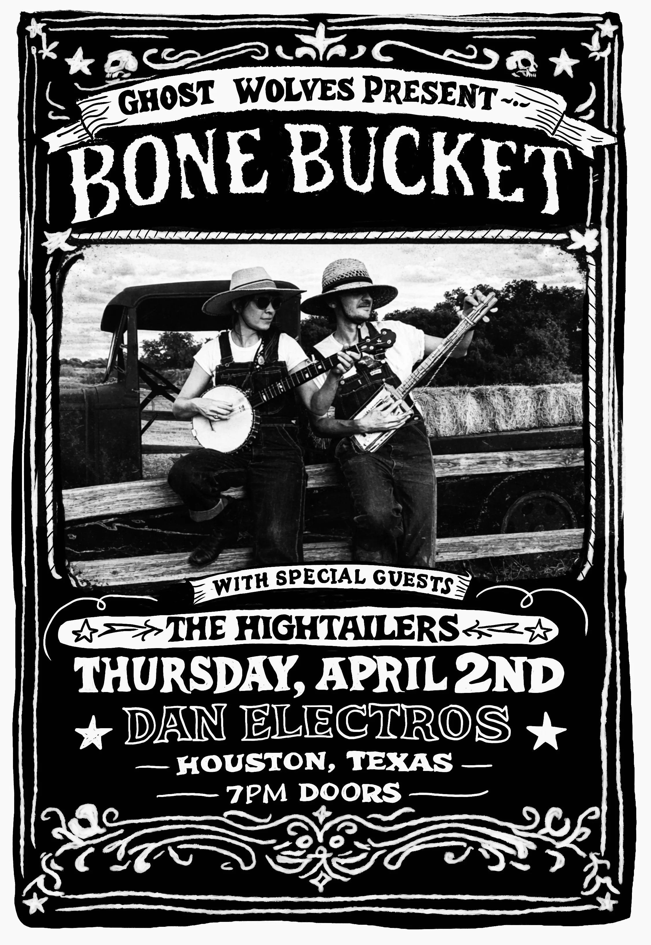 Ghost Wolves Present: Bone Bucket + The Hightailers