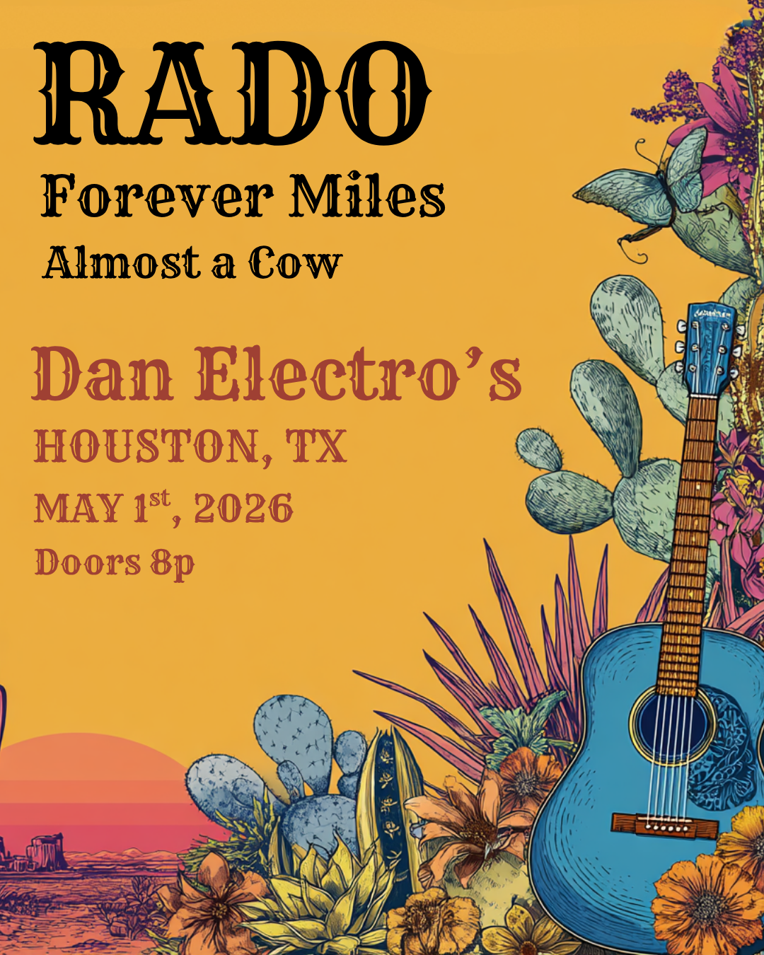 Rado + Forever Miles w Almost a Cow