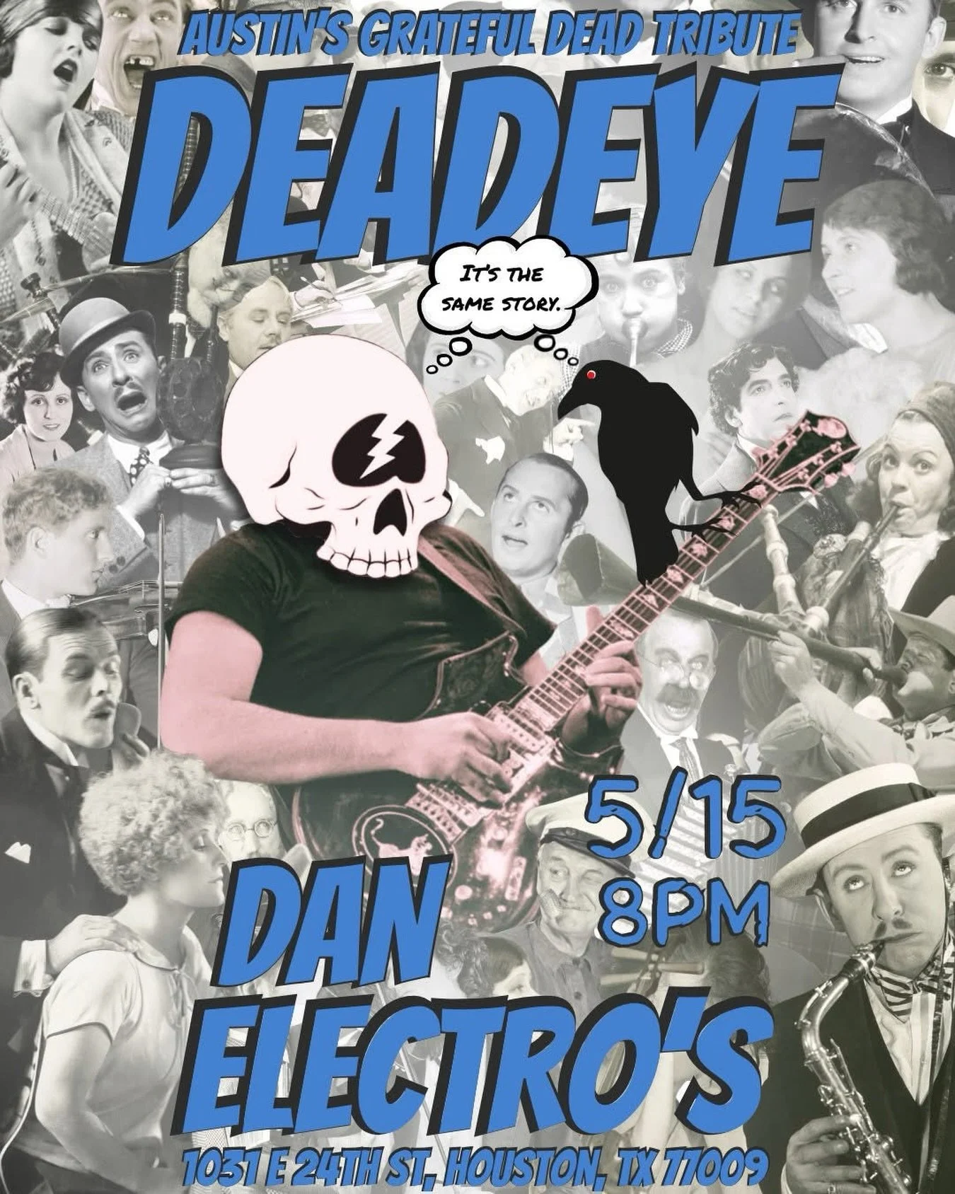 🚨🚨🚨🚨🚨🚨
Your favorite Grateful Dead Tribute 
@deadeyeaustin are back at Dan Electros May 15!! 
You Don&rsquo;t Want To Miss This!

Grab Your TIckets Today!
https://www.stubwire.com/e/38263/deadeyeaustinsgratefuldeadtribute/danelectros/