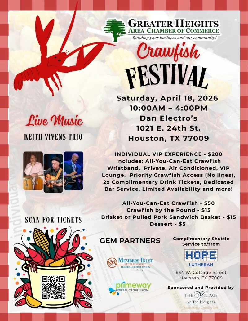 Greater Heights Chamber of Commerce Crawfish Boil