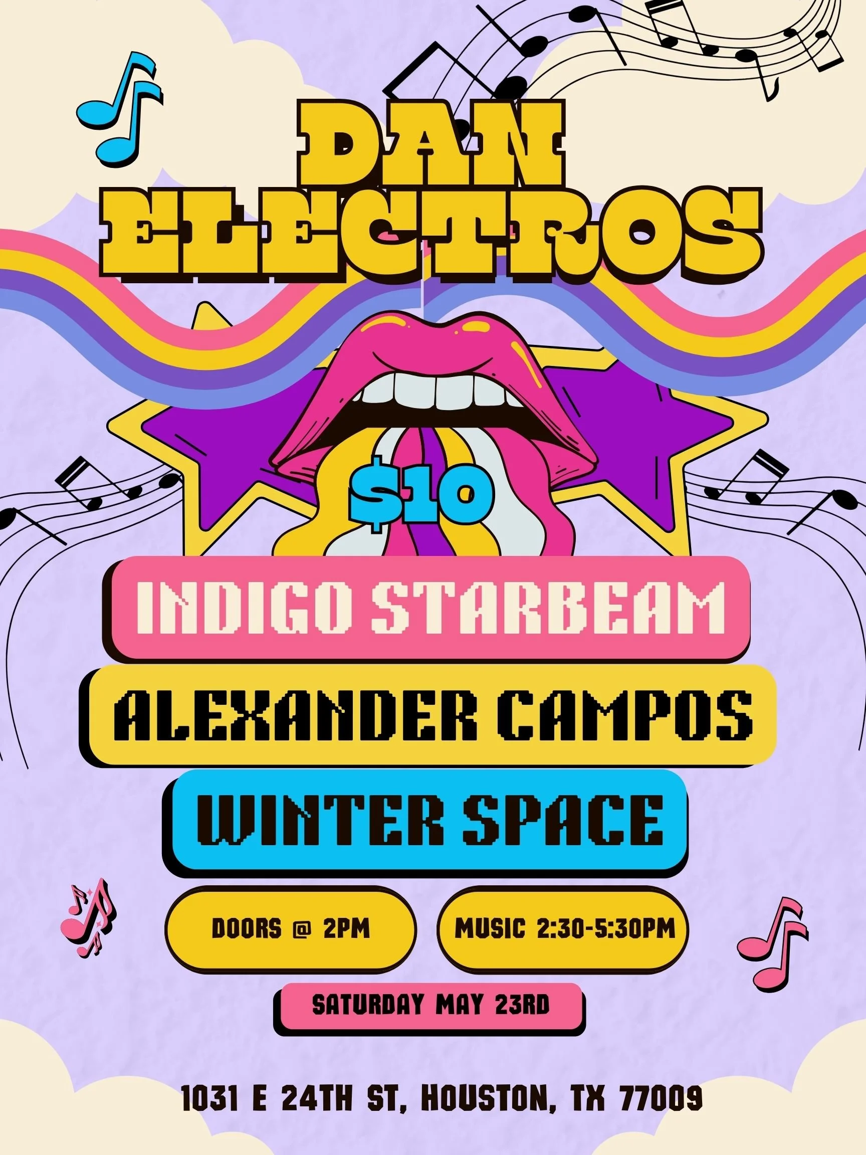Indigo Starbeam and The Earthmen w/ Alexander Campos &amp; Winter Space