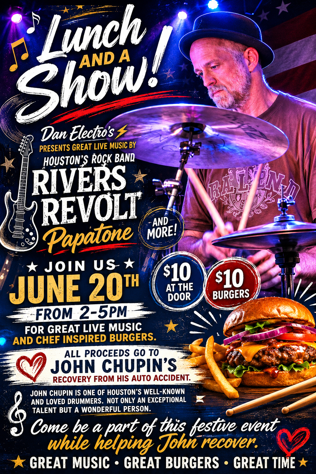 John Chupin Recovery Fundraiser