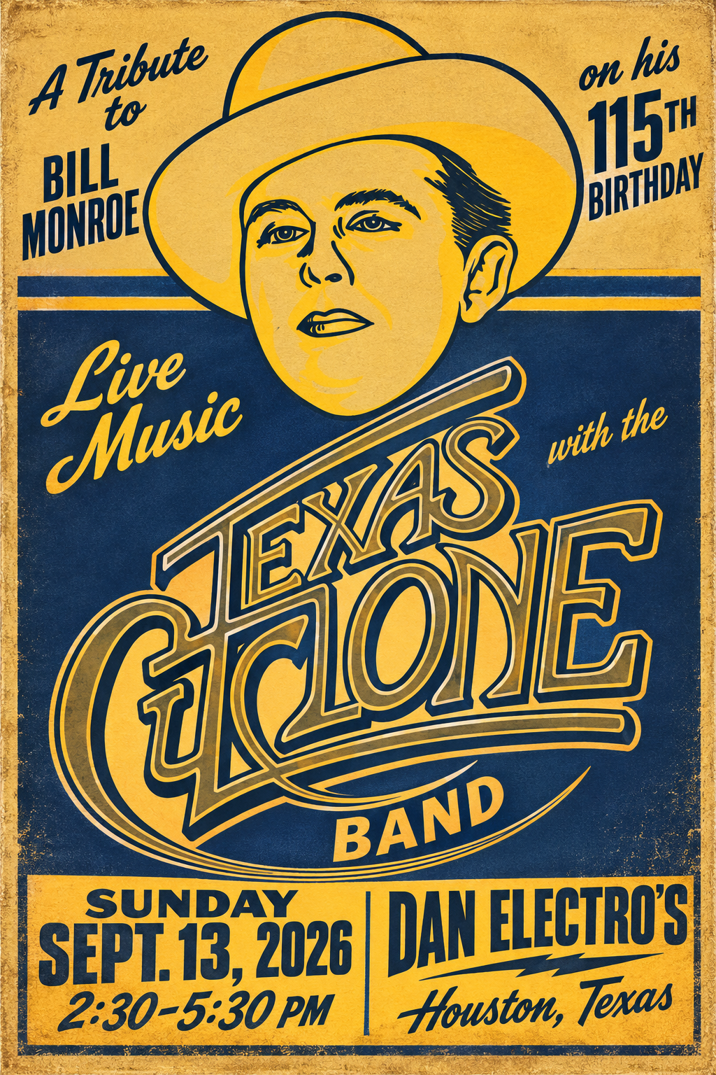 Texas Cyclone Band Tribute to Bill Monroe