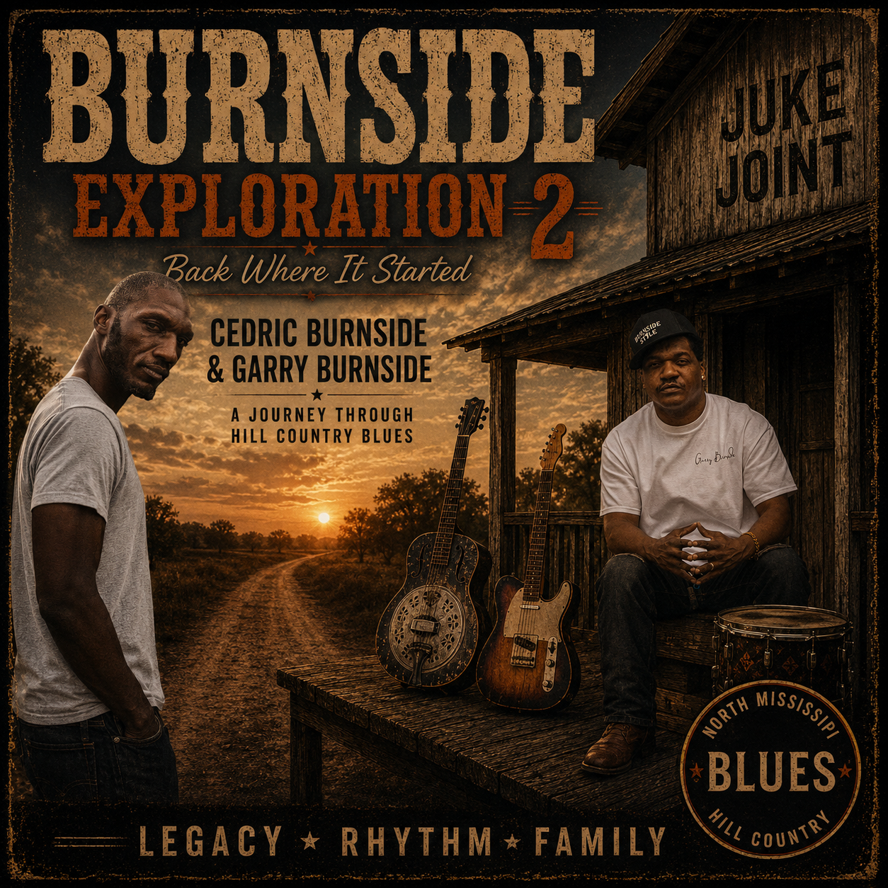 An Evening with Burnside Exploration II ft. Cedric &amp; Garry Burnside