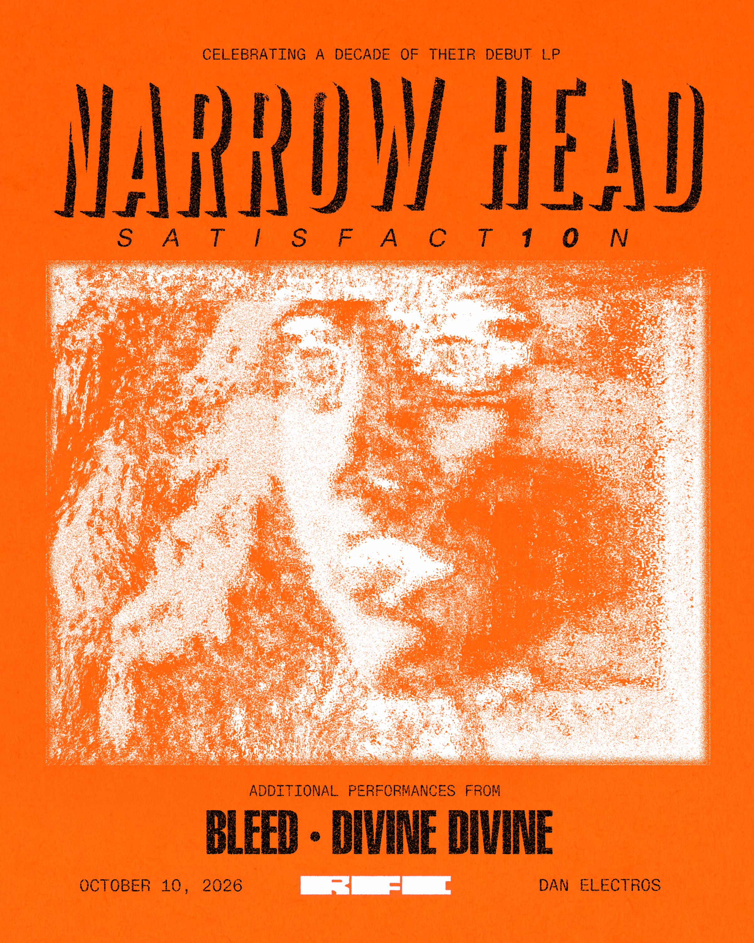Narrow Head 10 years of Satisfaction anniversary show