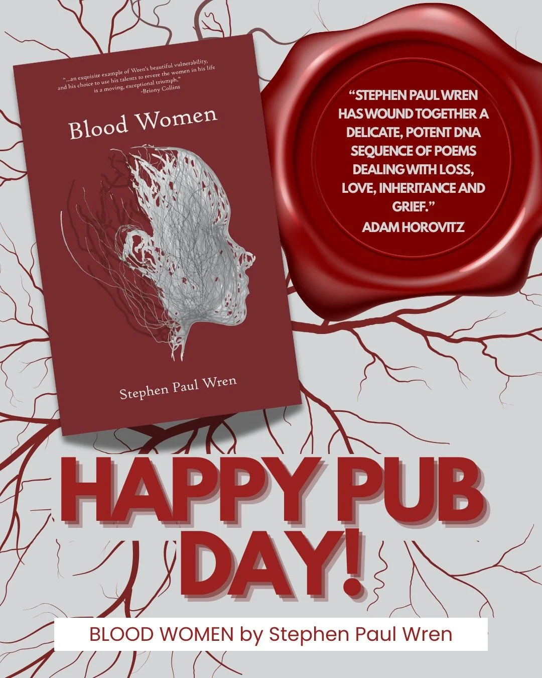 Happy Pub Day to @luke12poetry's BLOOD WOMEN!

#NewRelease #TBR #Poetry #PoetryPamphlet #OutNow