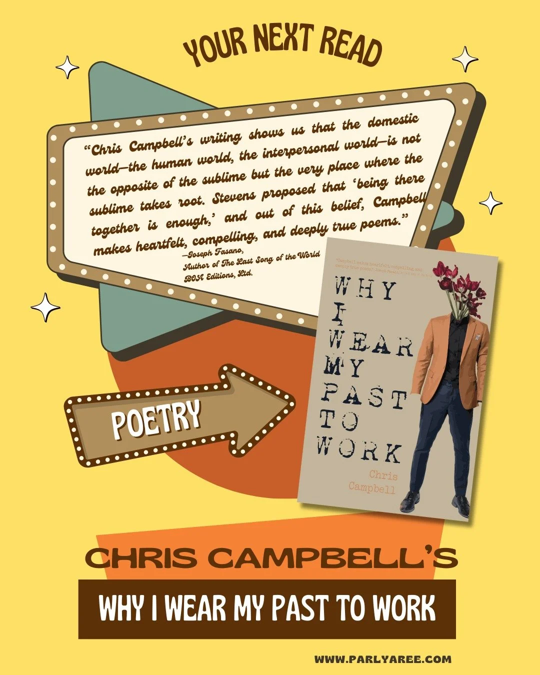 Check out what Joseph Fasano, author of The Last Song of the World, had to say about @bychriscampbell's amazing new collection!

&ldquo;Chris Campbell&rsquo;s writing shows us that the domestic world&mdash;the human world, the interpersonal world&mda