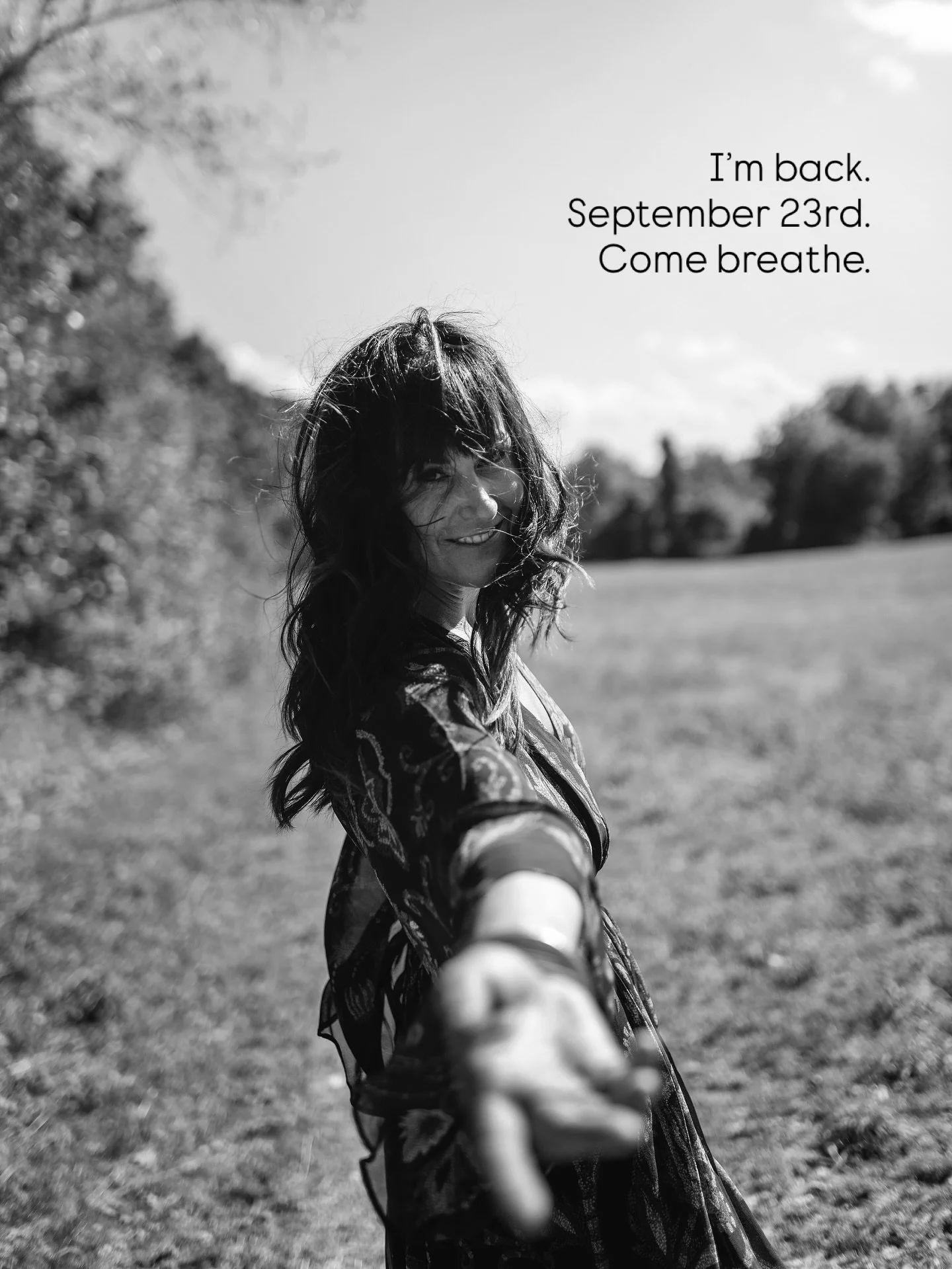 I&rsquo;m back&hellip; and it&rsquo;s time to BREATHE. 

The season is shifting.
The energy is shifting.
You might be feeling it too.

September invites us into transition - a return to rhythm, a rebalancing of nervous systems, a soft landing into ou