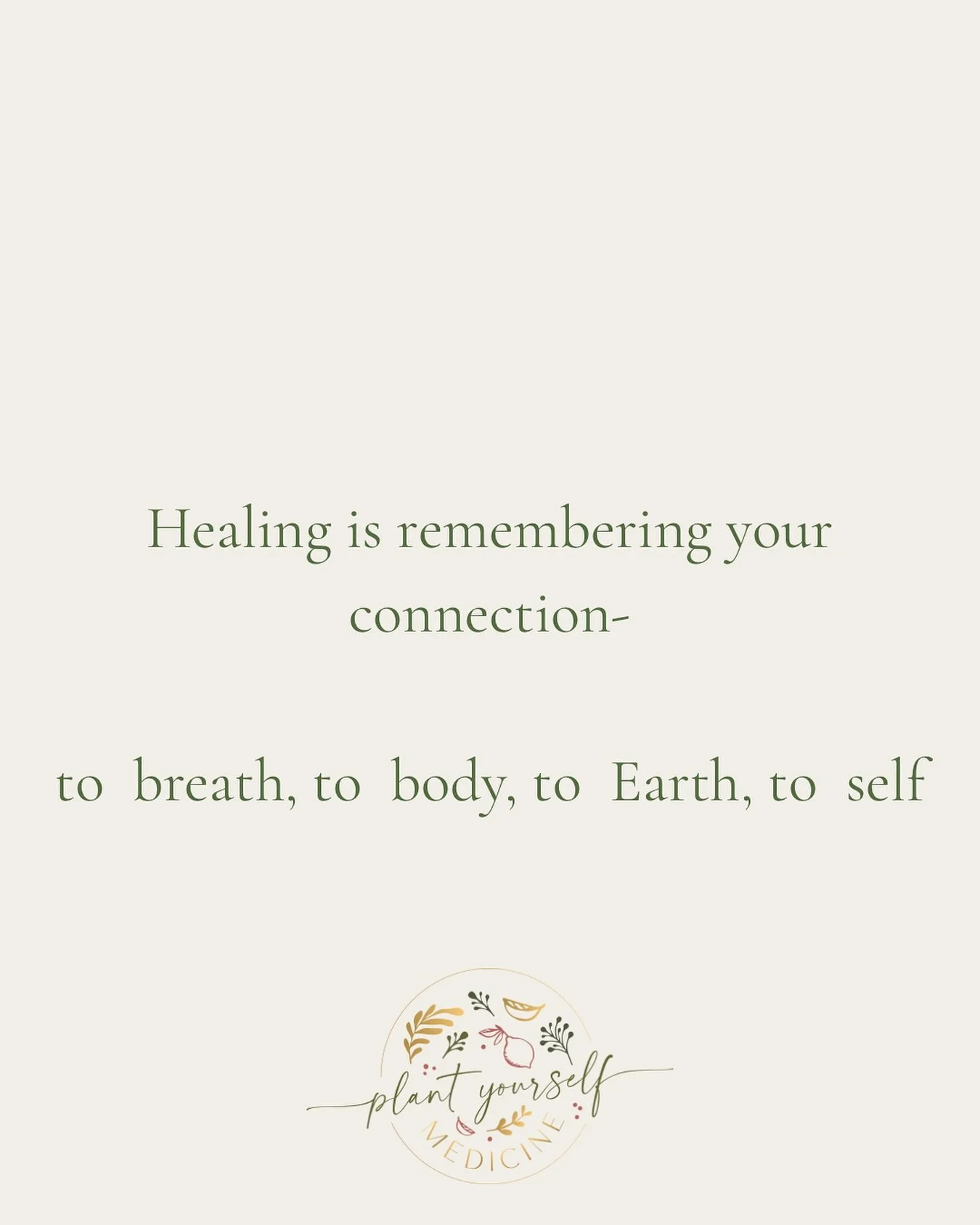 Healing isn&rsquo;t something we chase or earn. Doesn&rsquo;t always come through doing more, it&rsquo;s something we return to.
It&rsquo;s the remembering that we were never truly separate.

When we pause and breathe, we reconnect to the intelligenc