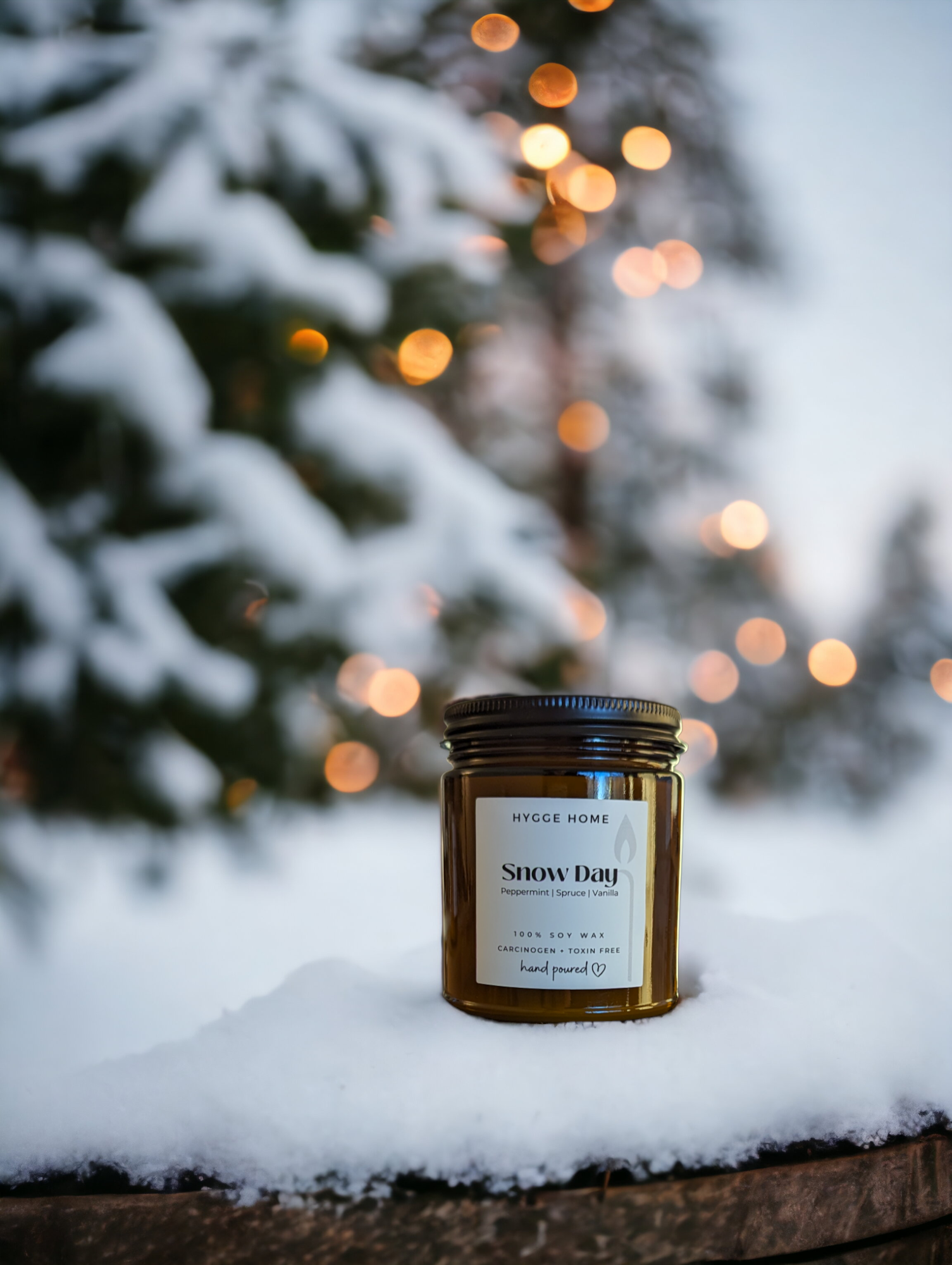 Snow Day Soy Candle