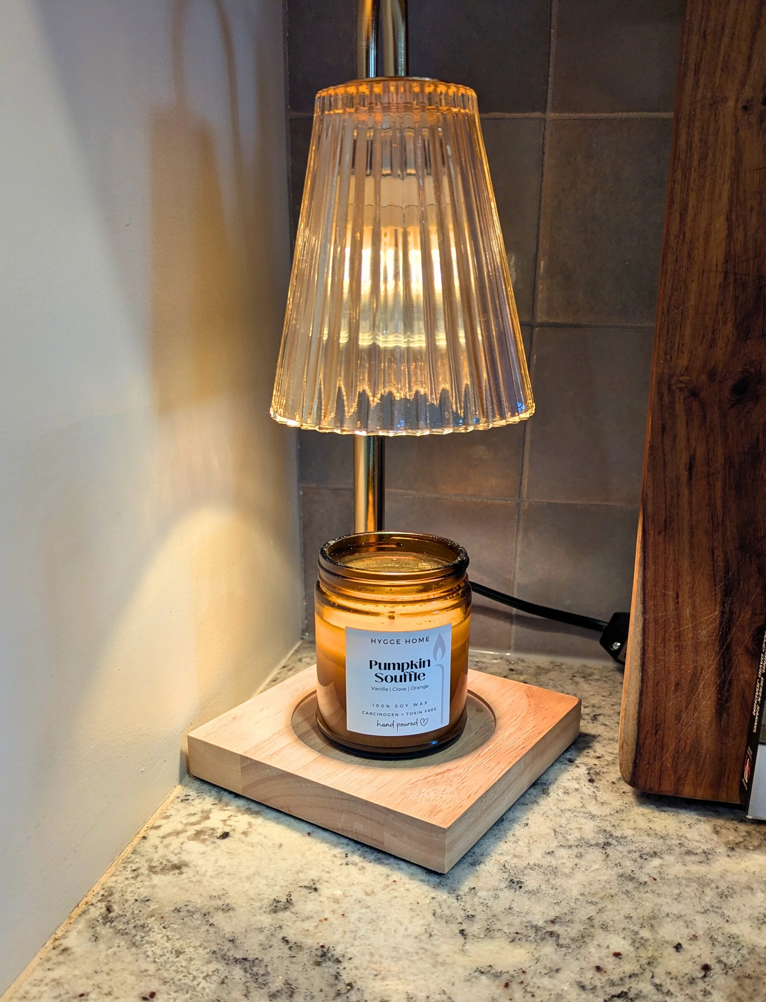 Fall Candle Under Candle Warmer Lamp