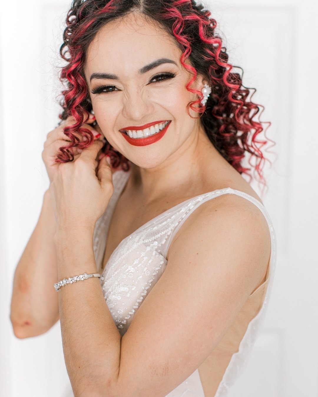 The moment before forever 💍

Hair + Makeup by LUX artist - @mkbmayte
Photography - @gabycaskeyphoto
Wedding Coordinator - @clayandvineevents
Florist - @coneflowerdesigns
Videographer - @purelyfilms
Wedding Dress - @blushbridallounge
Officiant -  @th