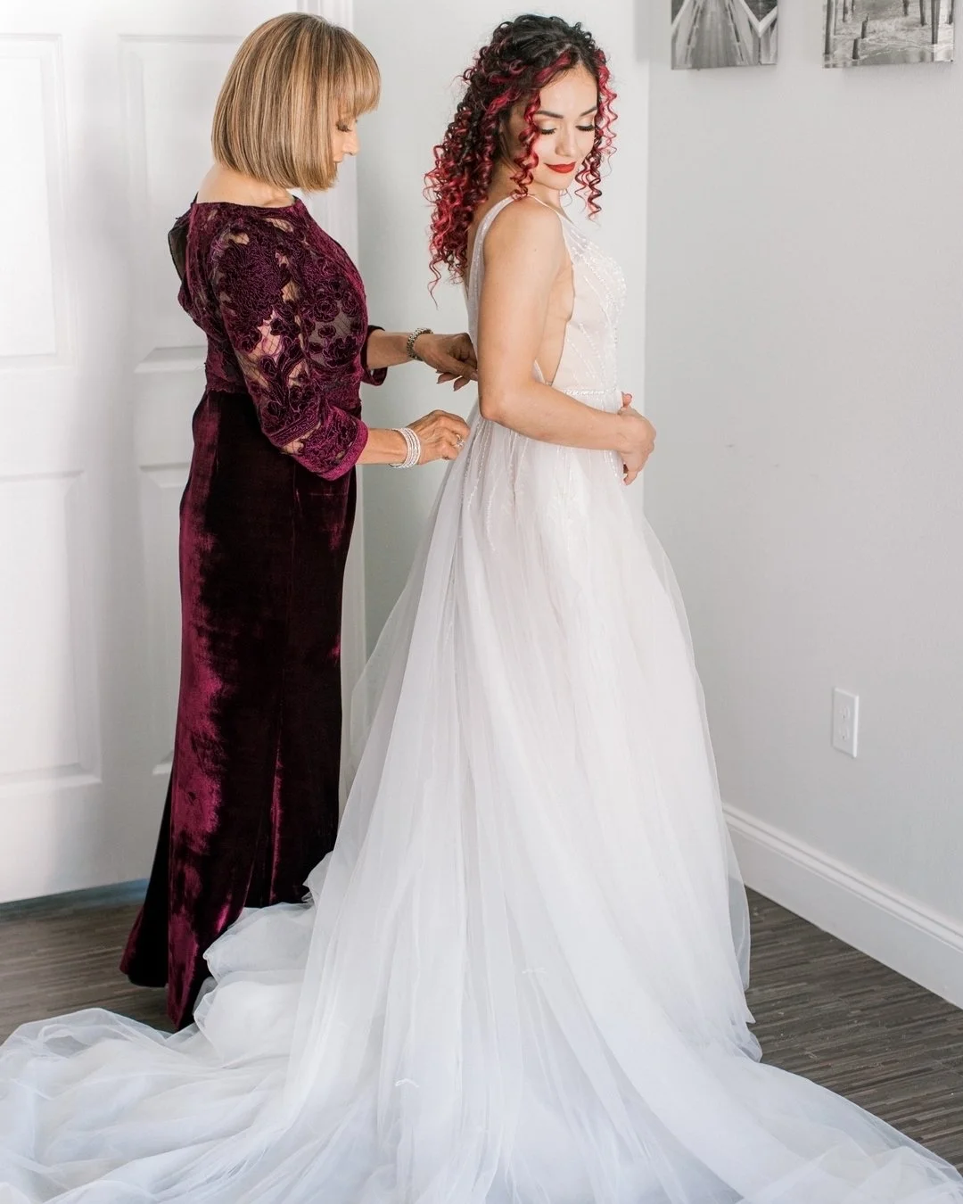 The moment before forever 💍

Hair + Makeup by LUX artist - @mkbmayte
Photography - @gabycaskeyphoto
Wedding Coordinator - @clayandvineevents
Florist - @coneflowerdesigns
Videographer - @purelyfilms
Wedding Dress - @blushbridallounge
Officiant -  @th