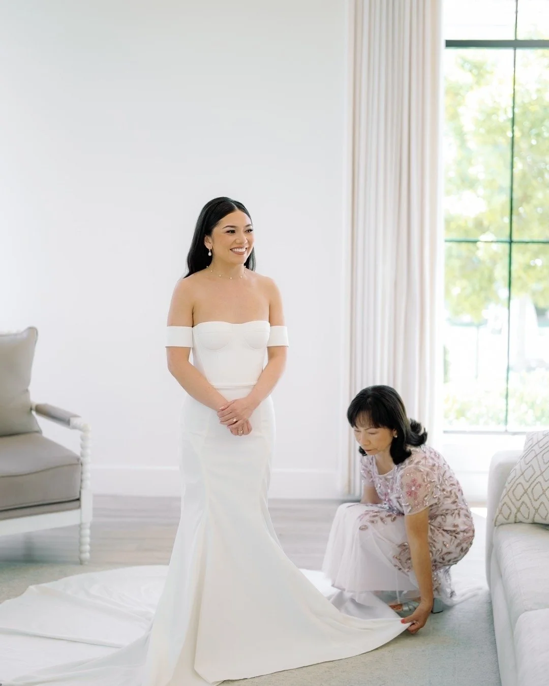 A bride and her mom&mdash;special and unforgettable 🤍

Hair by LUX artist - @canvasv 
Makeup by LUX artist - @themuamelissamae
Venue - @eventsatthearlo
Photographer - @anastasiastratephotography
Planner -  @ininkweddings
Floral - @thefloweredblue
Vi