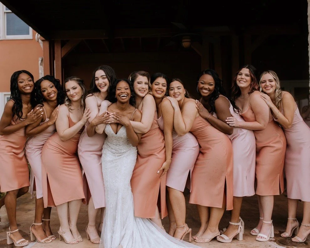 One for the books 💕

Makeup by LUX artist - @alexfquiroz
Additional hair by LUX artist - @liveloveandglam
Additional makeup by LUX artist - @jenaaartistry
Bride's hair by - @_thevintagehipster 
Venue - @vintagevillas
Planner - Jennifer with @pearlev