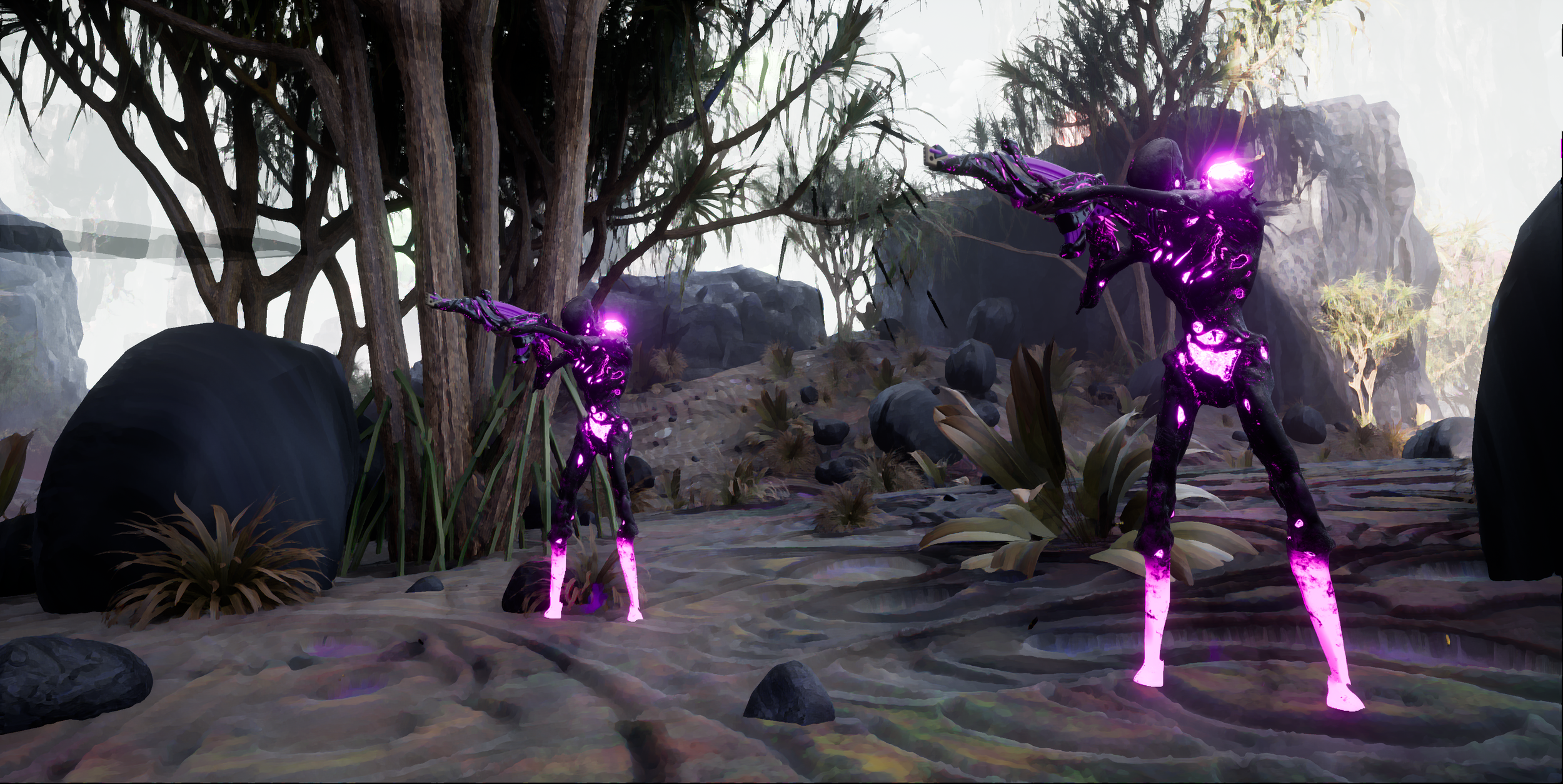 Warped, Unreal 5 level. Models, textures, lighting by PETER GRUNDY. Technical art by Sean Brown.