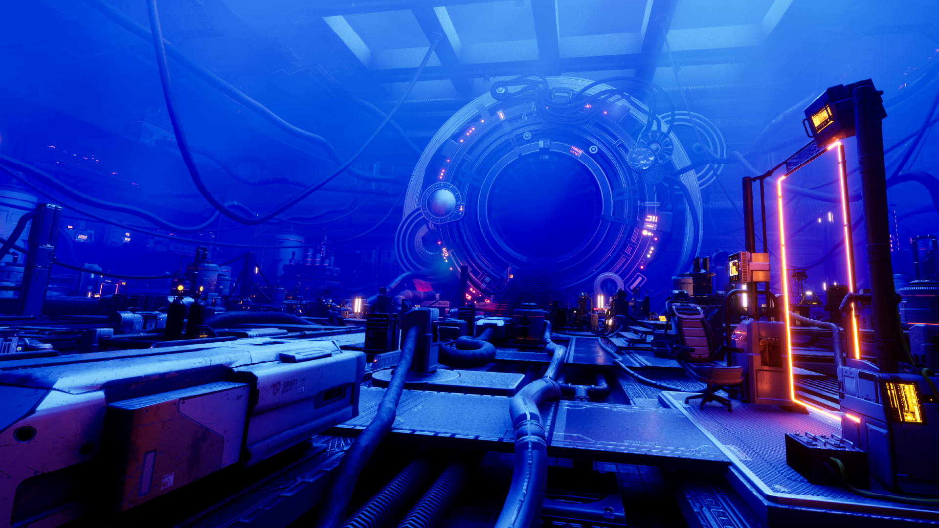 Warped, Unreal 5 level. Models, textures, lighting by PETER GRUNDY. Technical art by Sean Brown.