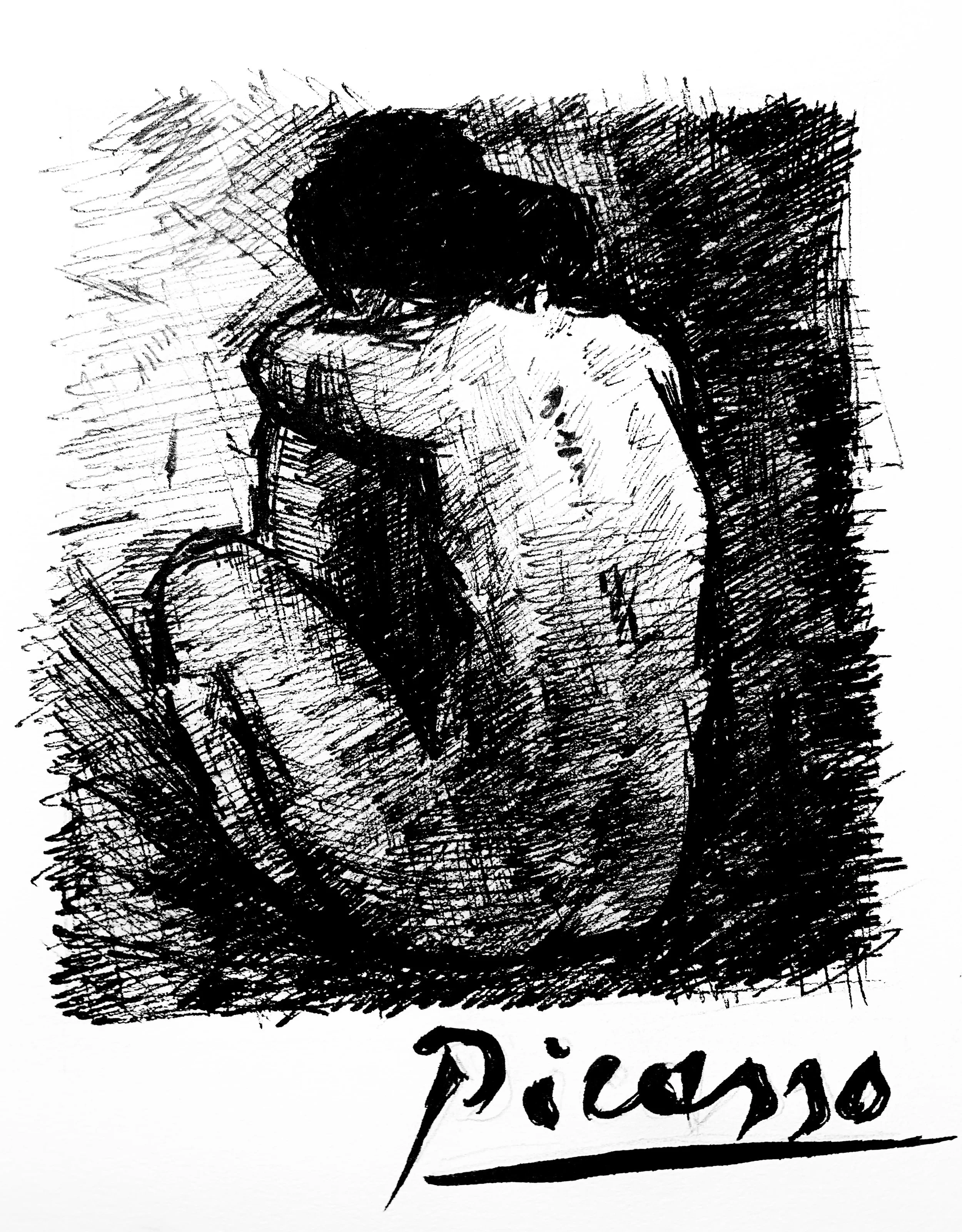 Inktober drawing by PETER GRUNDY